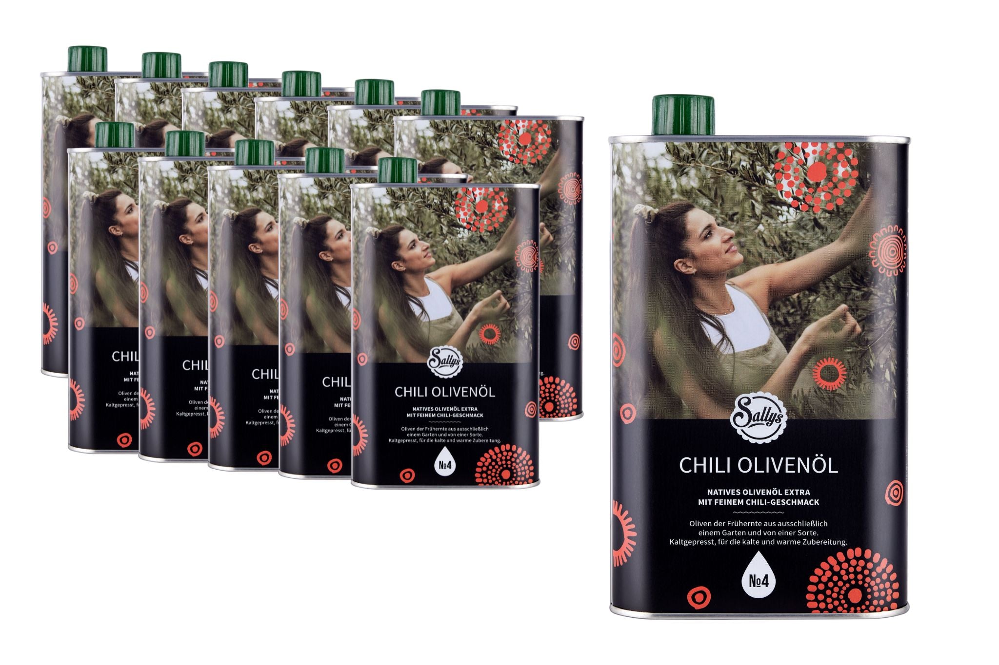 Sallys Geschmacks-Olivenöl Nachfüllkanister Spar-Set