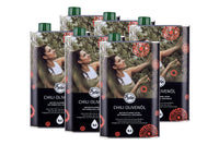 Sallys Geschmacks-Olivenöl Nachfüllkanister Spar-Set