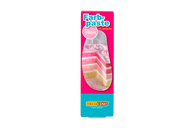 Eine Packung Farbpaste rosa