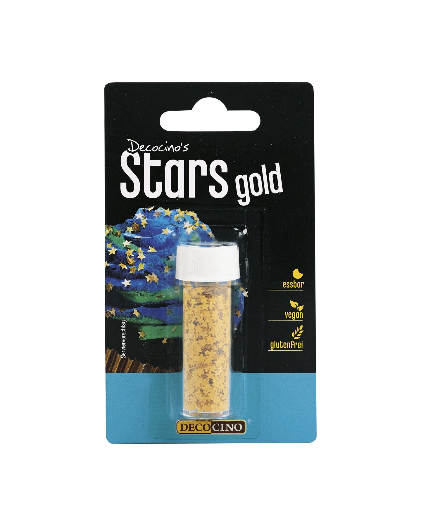 Gold Stars Streudekor