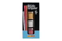 Metallic Farbpulver 3er Set - verschiedene Farben