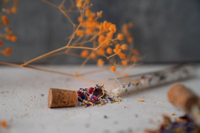 Sallys essbare Dekorblüten