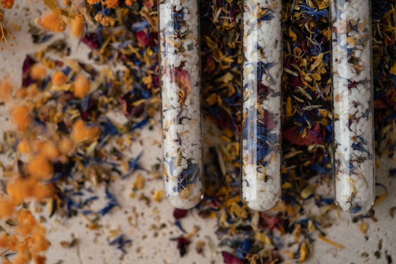 Sallys essbare Dekorblüten