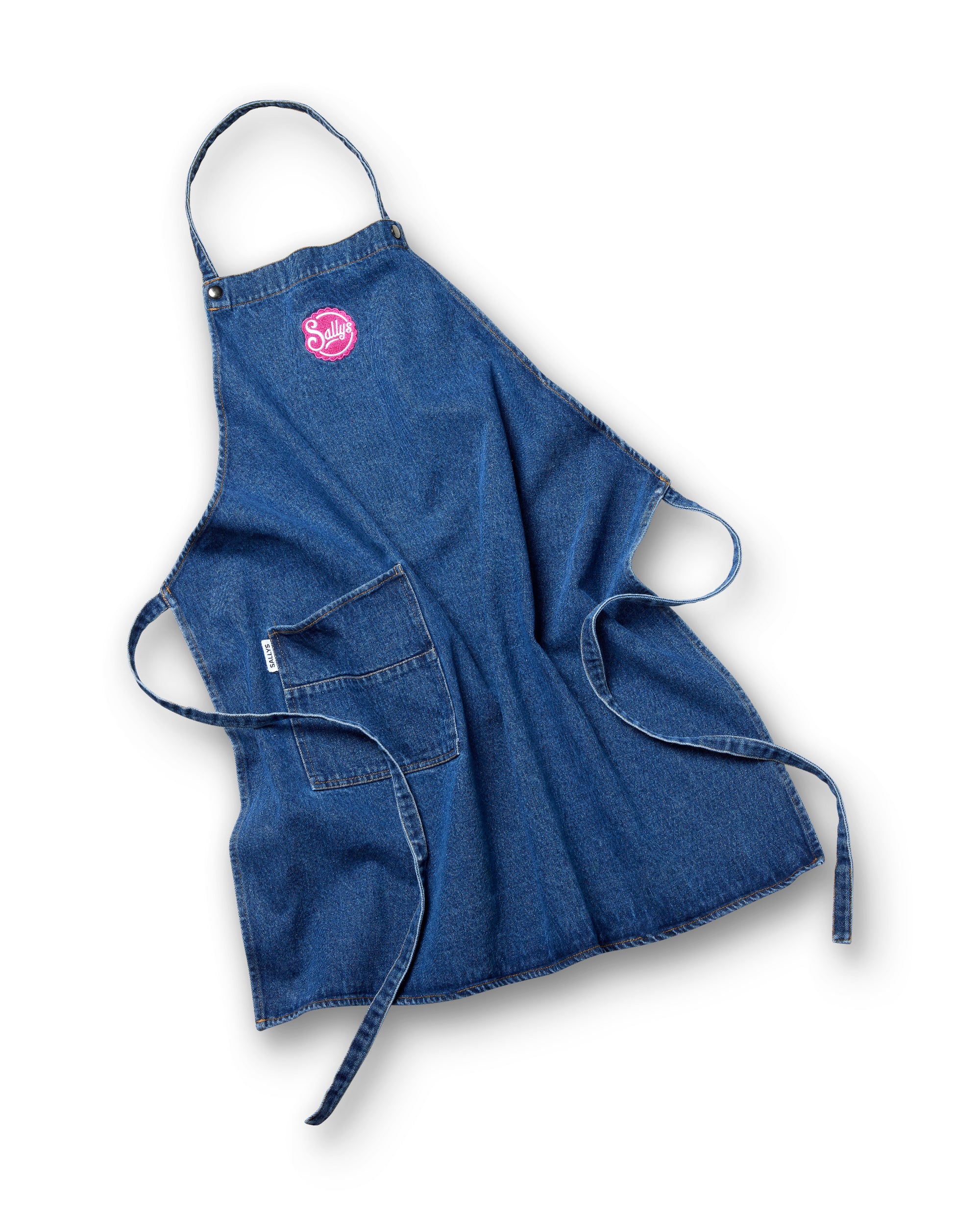 Sallys Jeansschürze - jeansblau