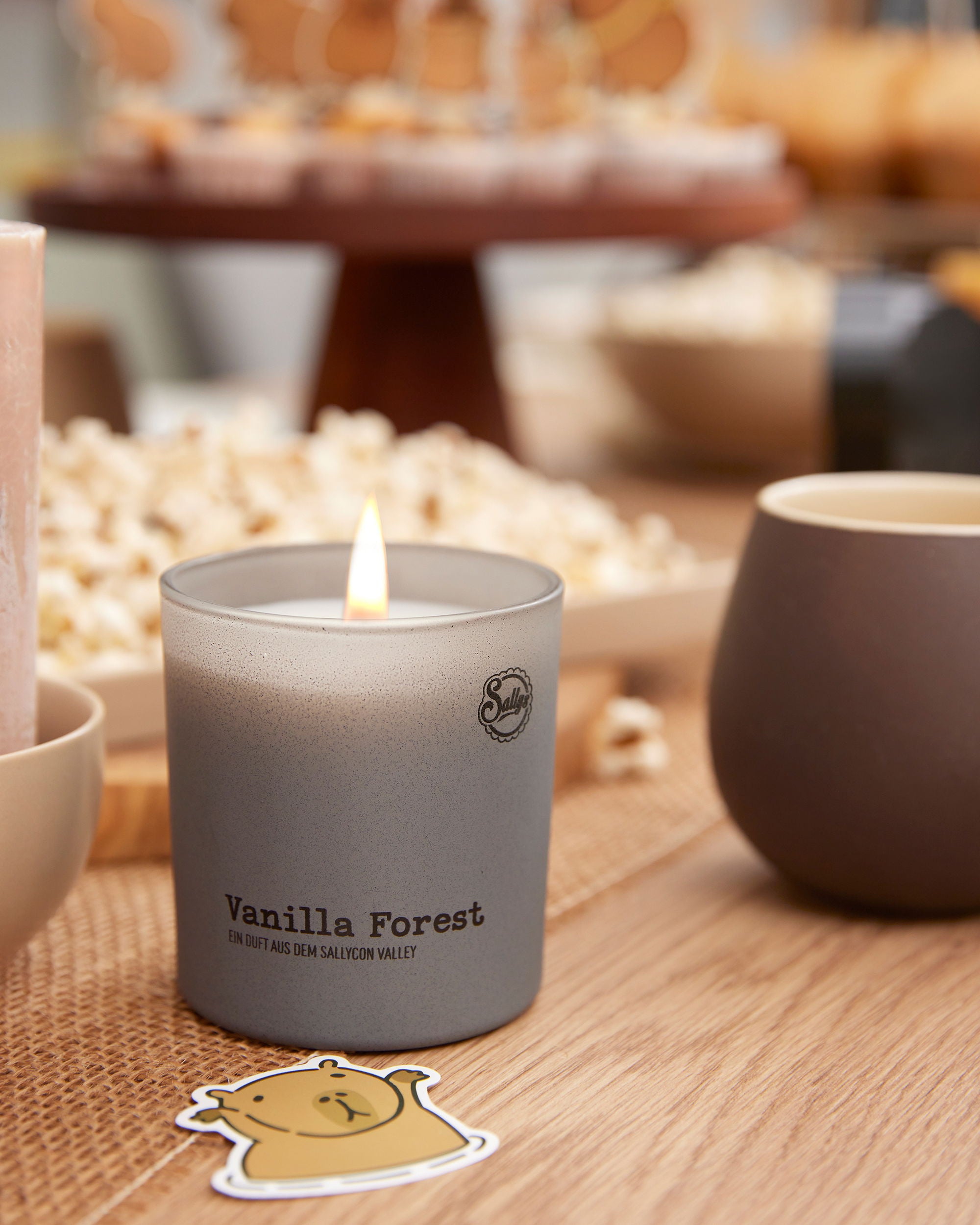 Sallys Duftkerze „Vanilla Forest“