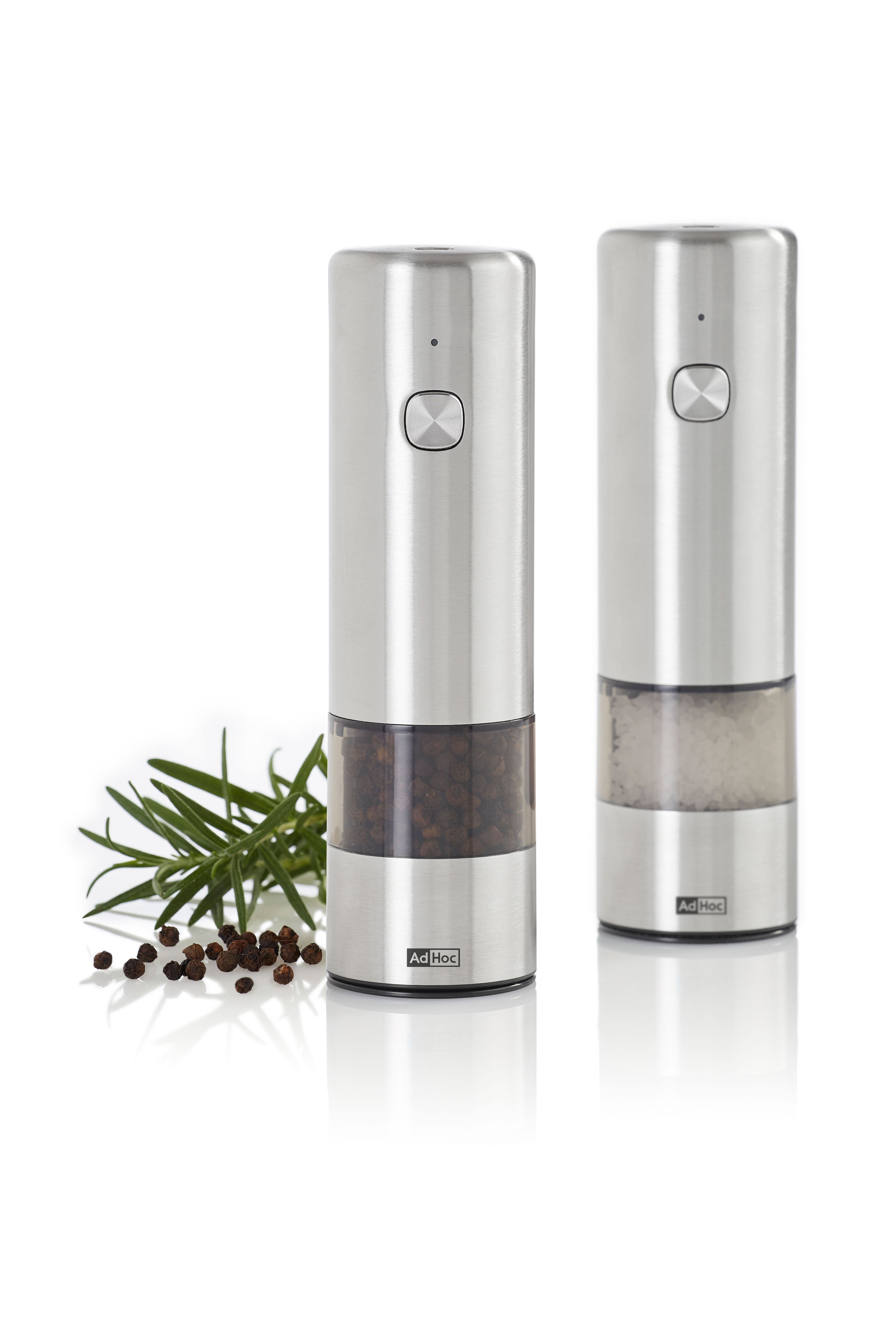 AdHoc Set Elektrische Pfeffer- und Salzmühle