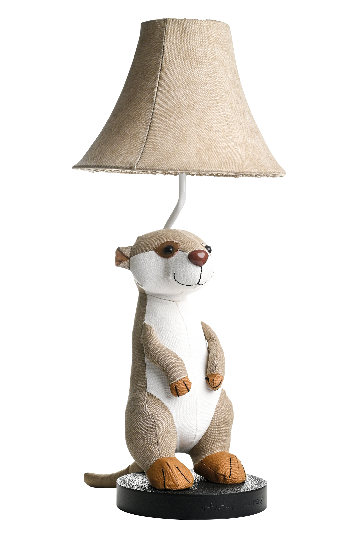 Eine Erdmännchen Stofftierlampe