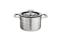 Sallys Edelstahltopf Freisteller 1,7 Liter mit Deckel