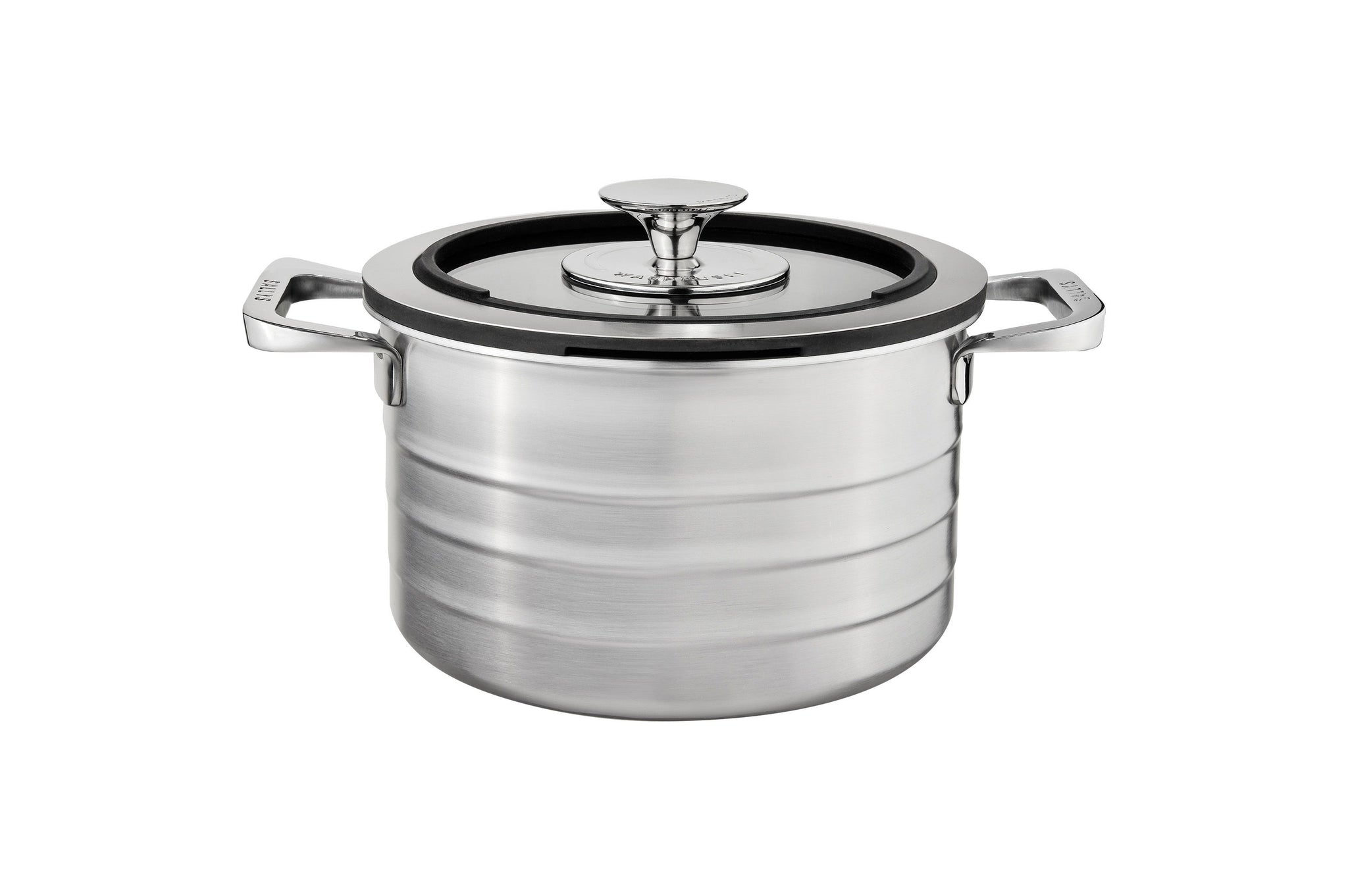 Sallys Edelstahltopf Freisteller 3,5 Liter mit Deckel