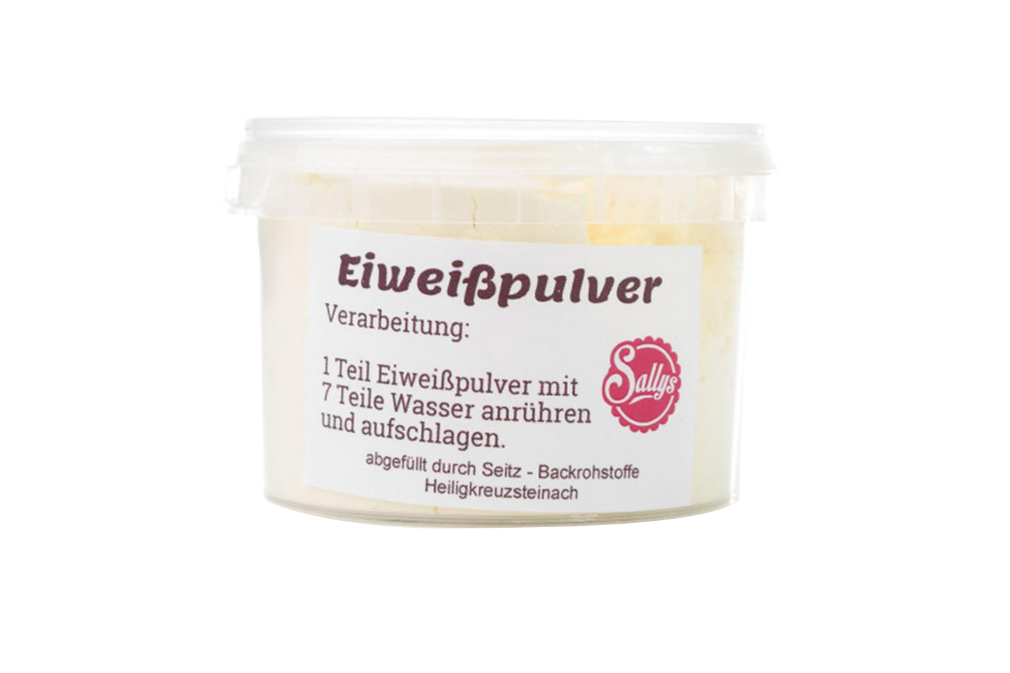 Eine Dose Eiweißpulver