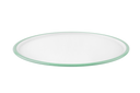 Ein mintfarbenes Emaille-Pizzablech