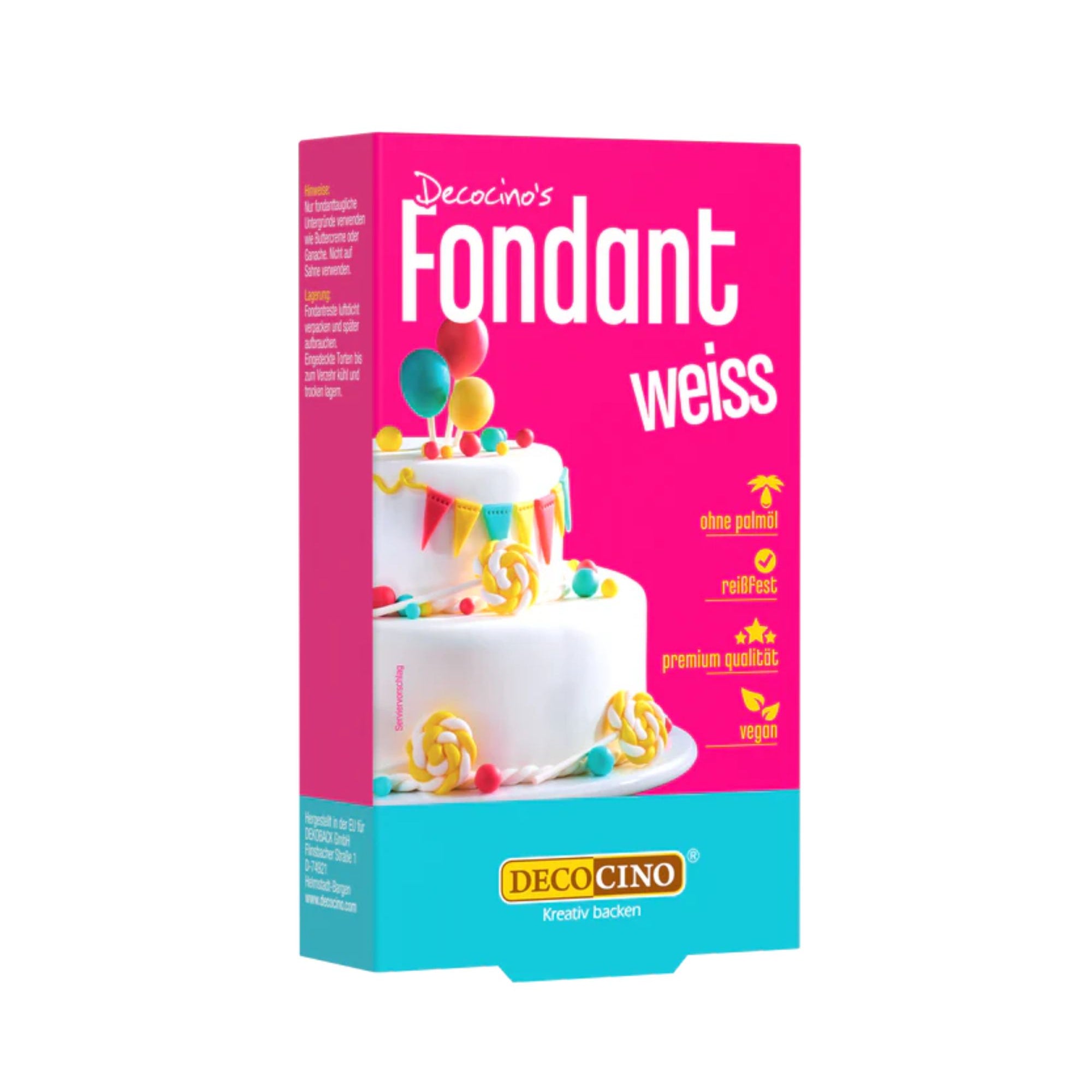 fondant aufbewahren Weißer Fondant 250 g zum einkleiden von Torten