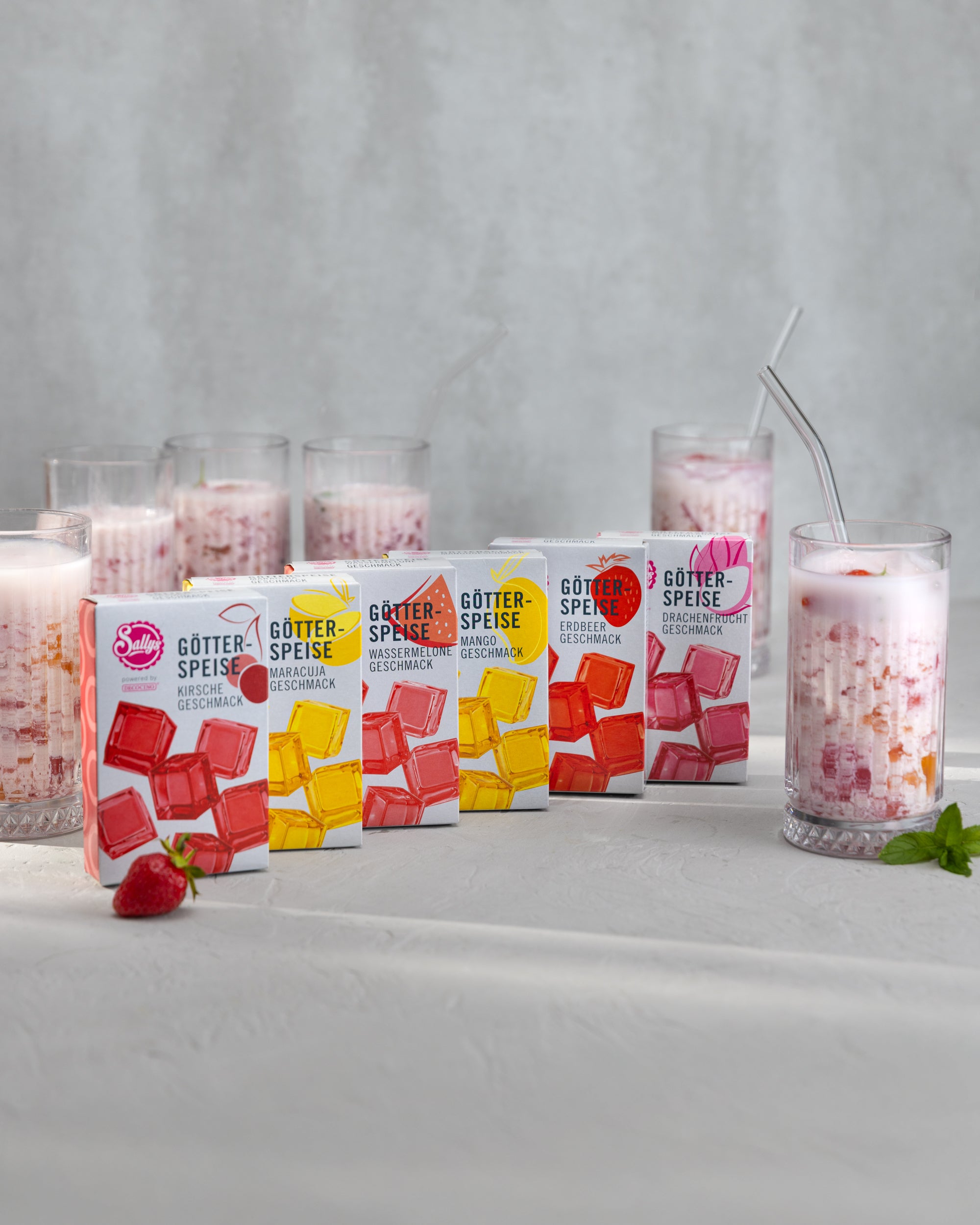 Sallys Götterspeisen-Probierset - 6 kaufen, nur 5 zahlen!