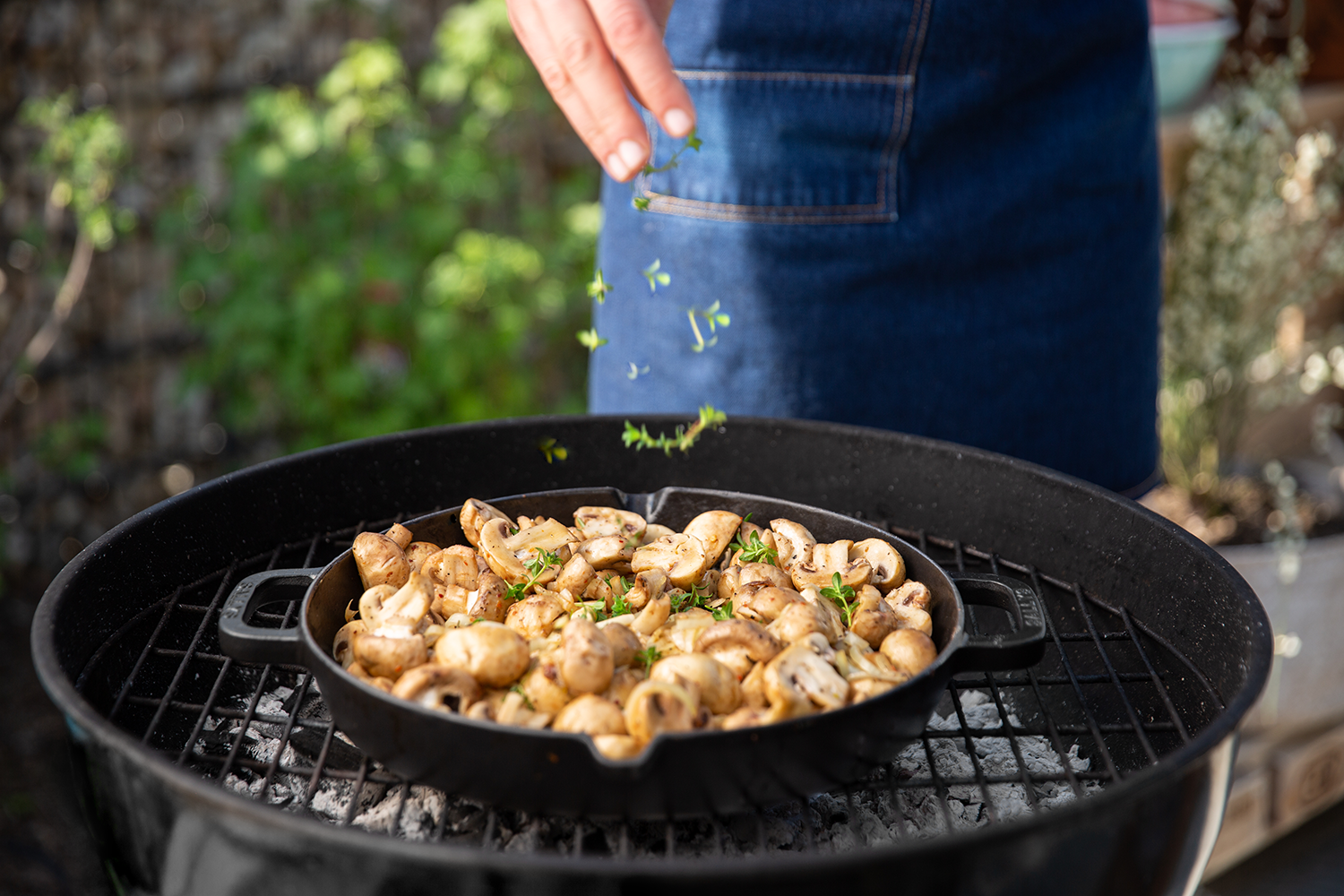 Sallys Gusseisen-Pfanne - rund