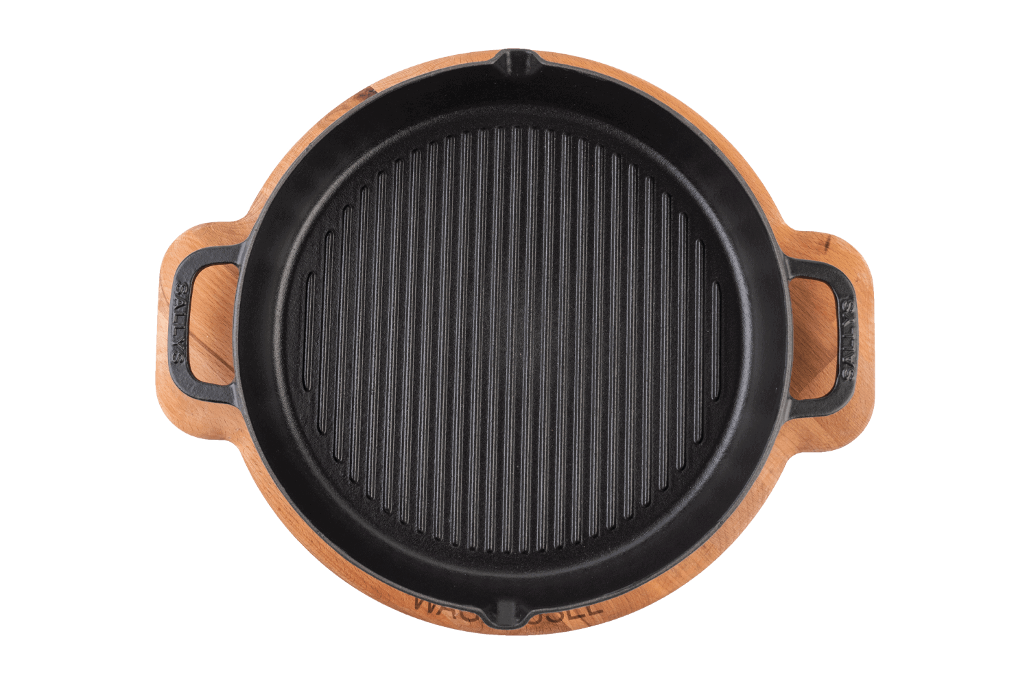 Sallys Gusseisen-Pfanne - rund
