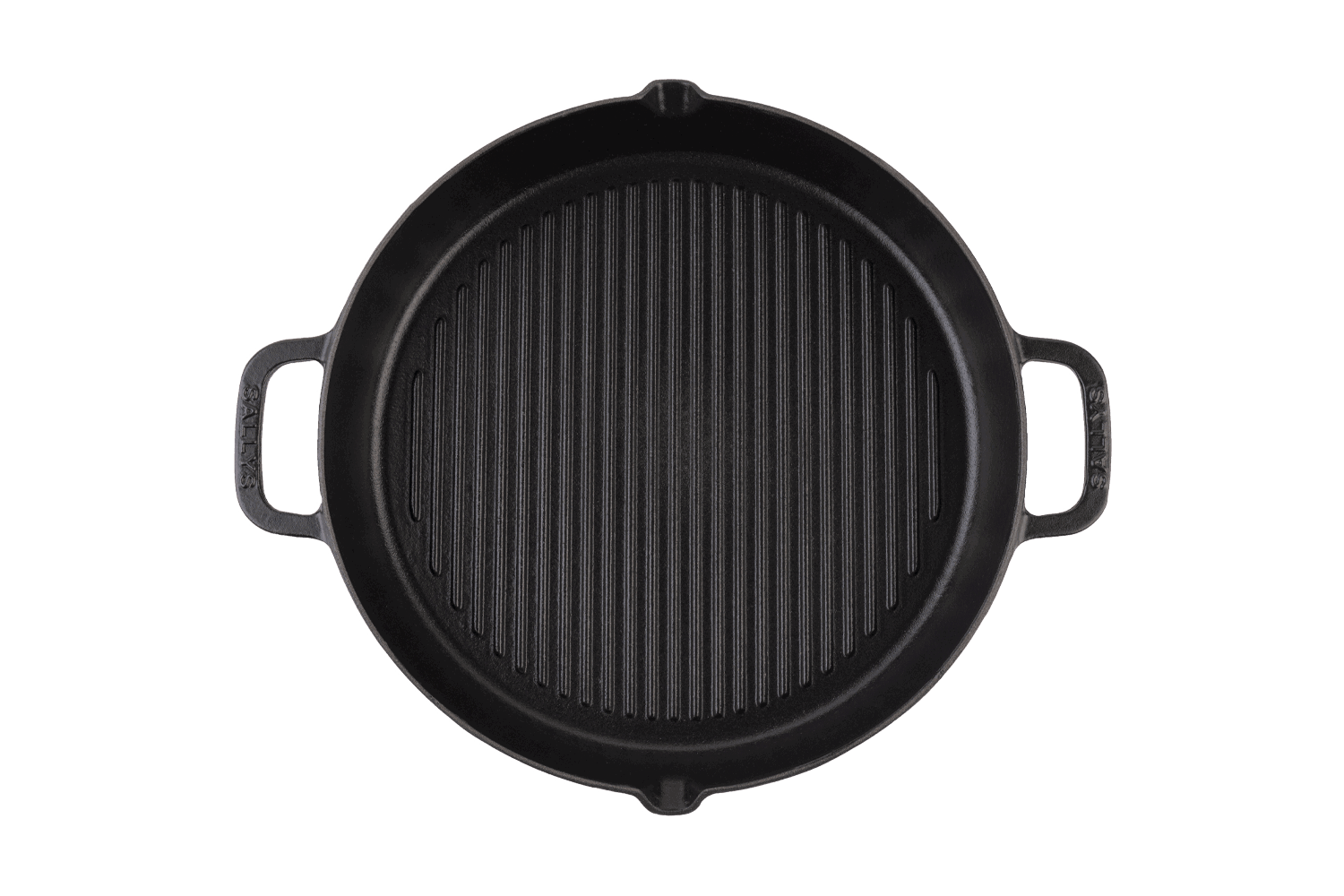 Sallys Gusseisen-Pfanne - rund
