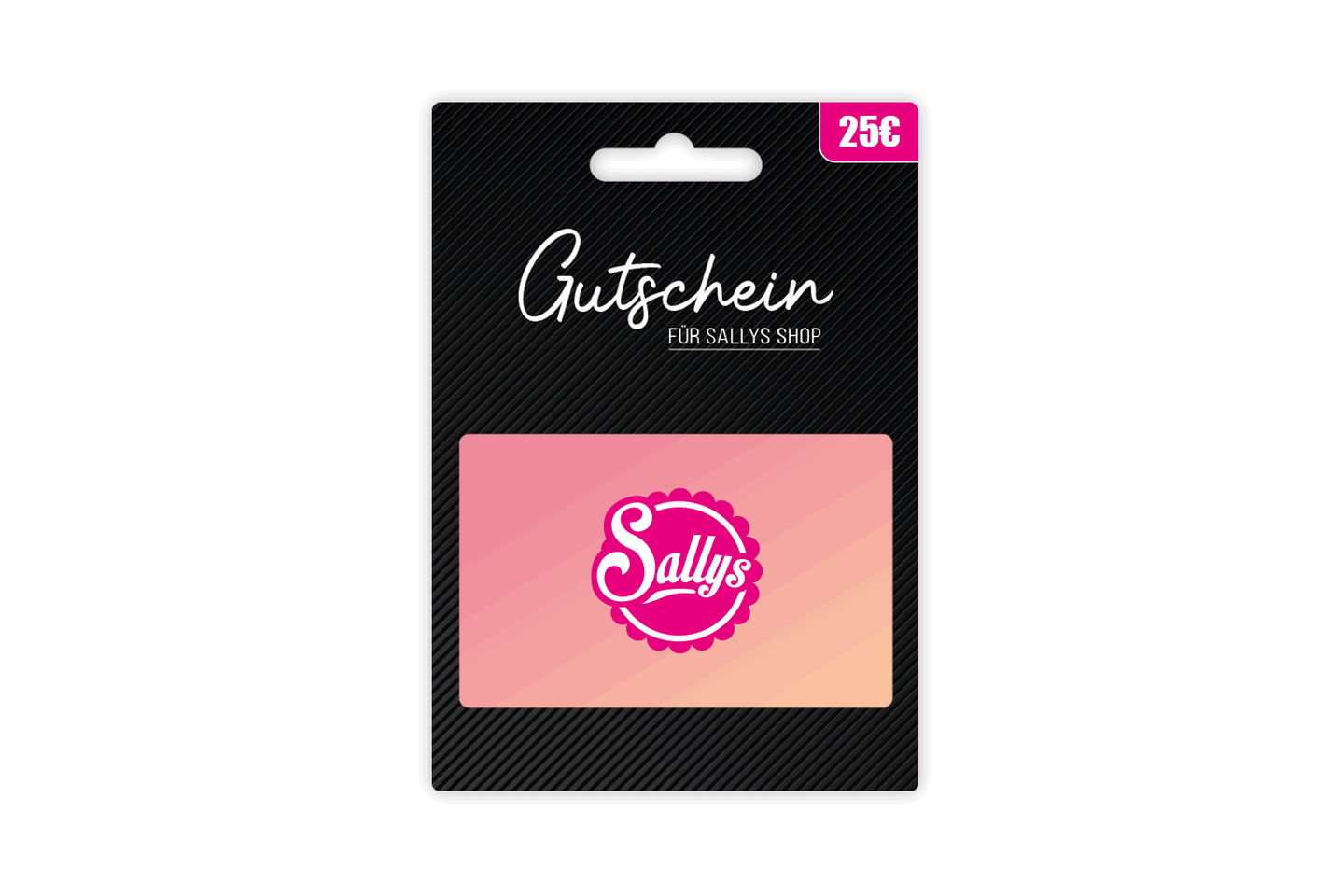 Ein 25 Euro Gutschein für Sallys Shop