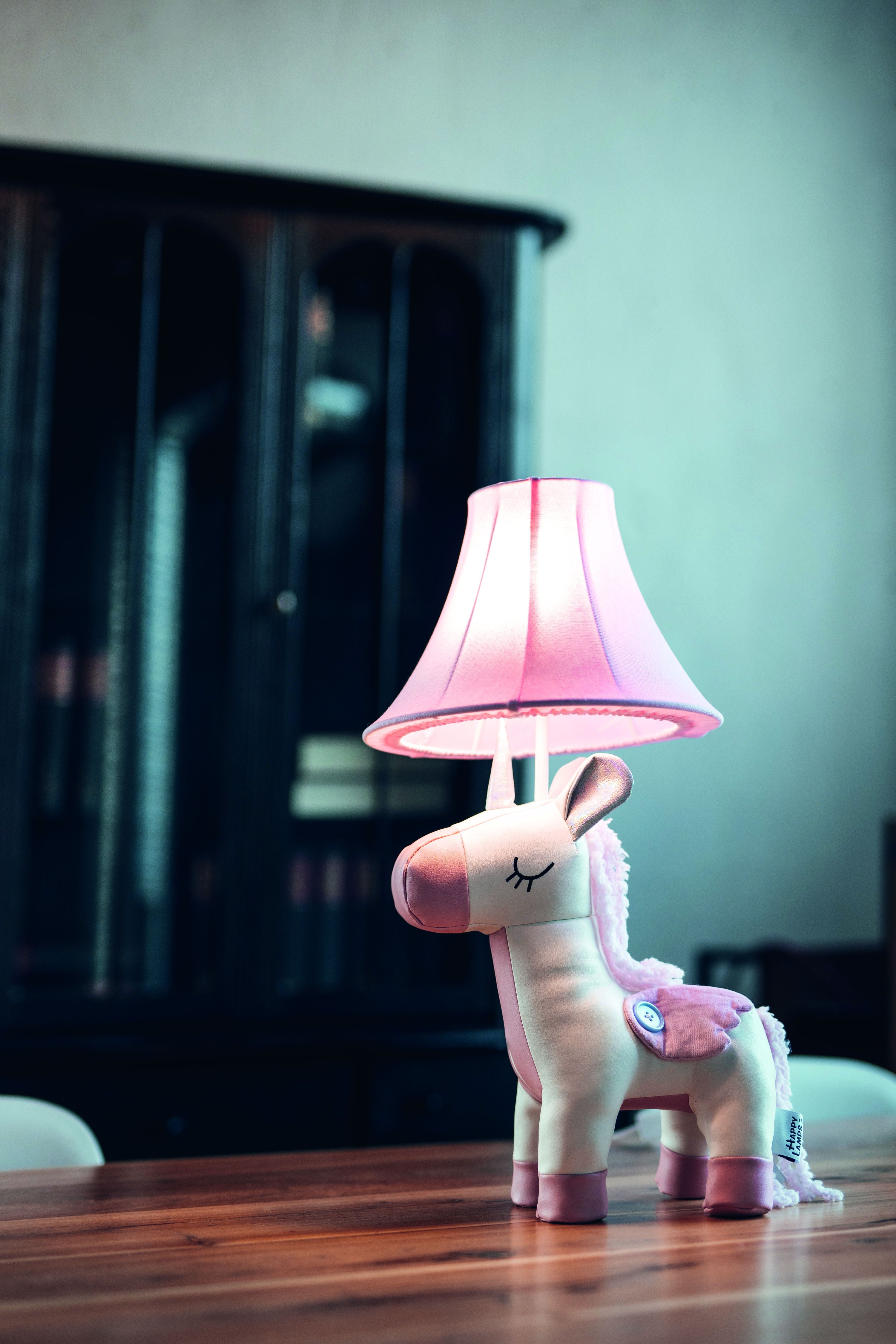 Elsa das Einhorn - Stofftierlampe