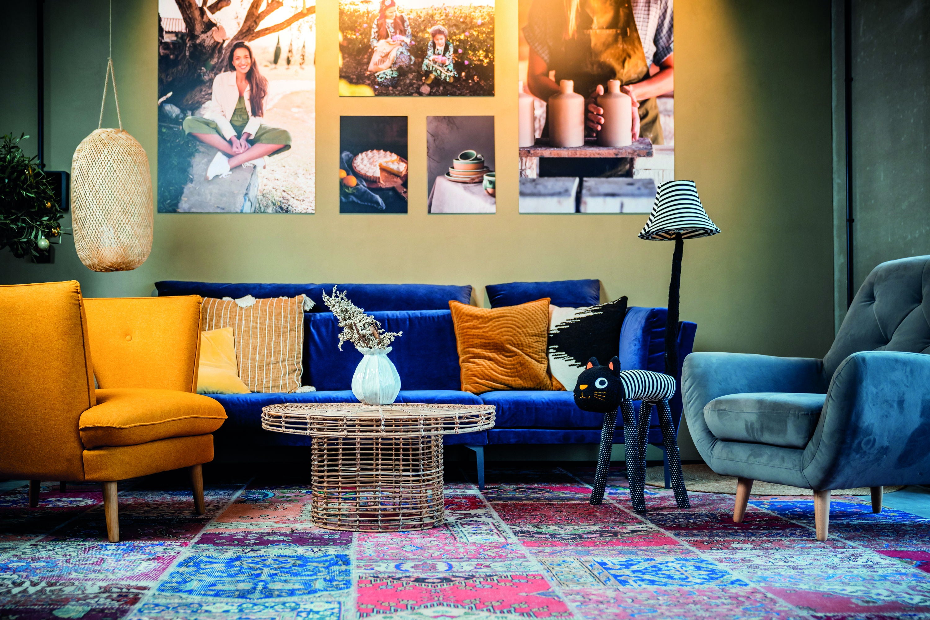 Luna die Katze - Stofftierlampe