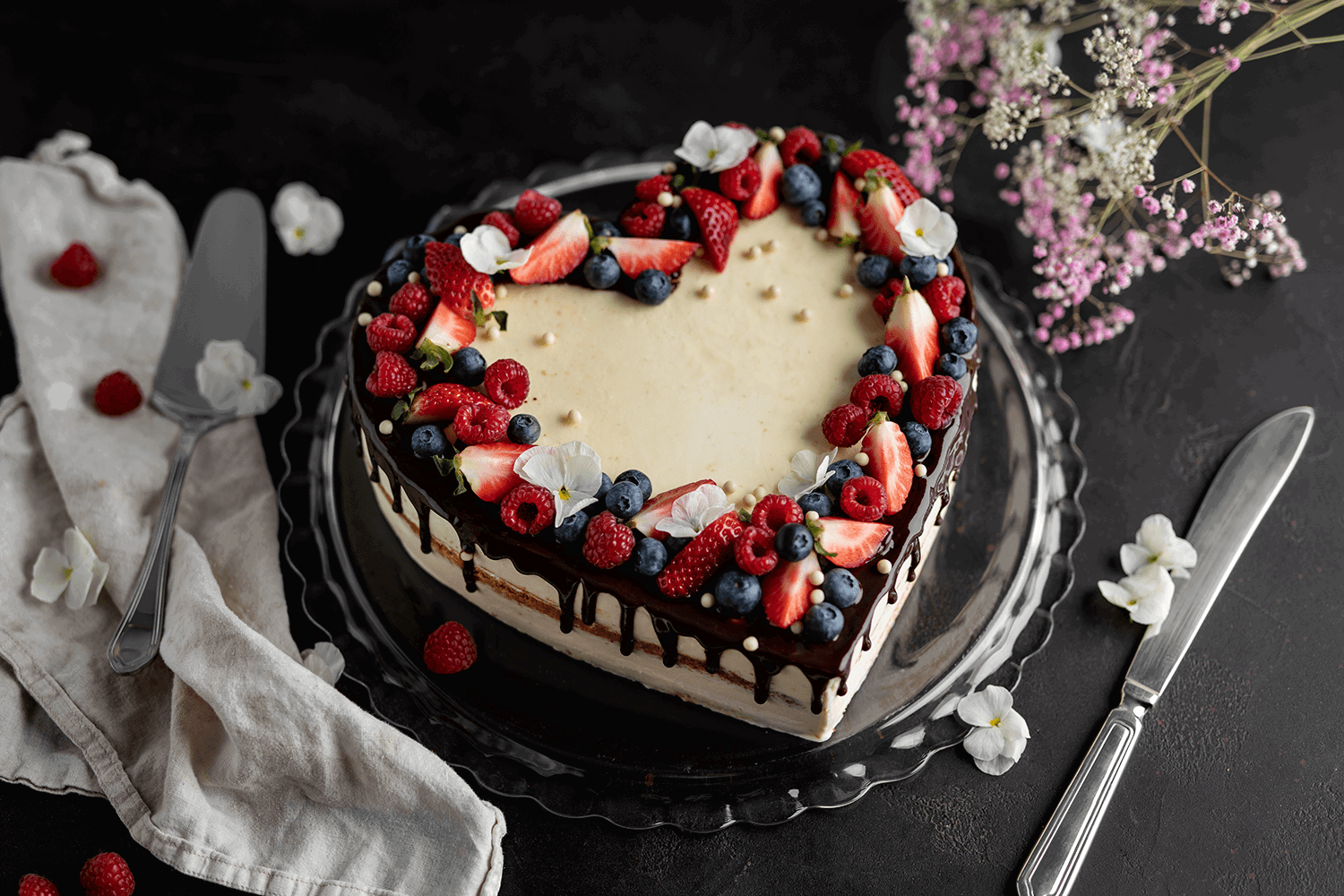 Sallys Herzbackform Set