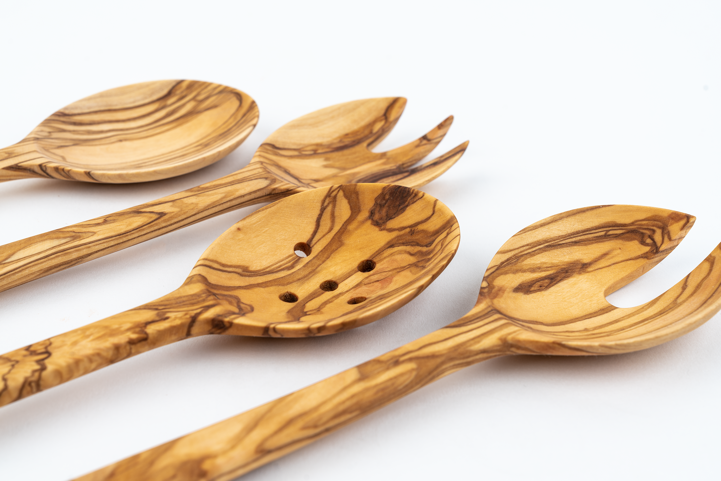 Sallys Holzbesteck 4-teilig