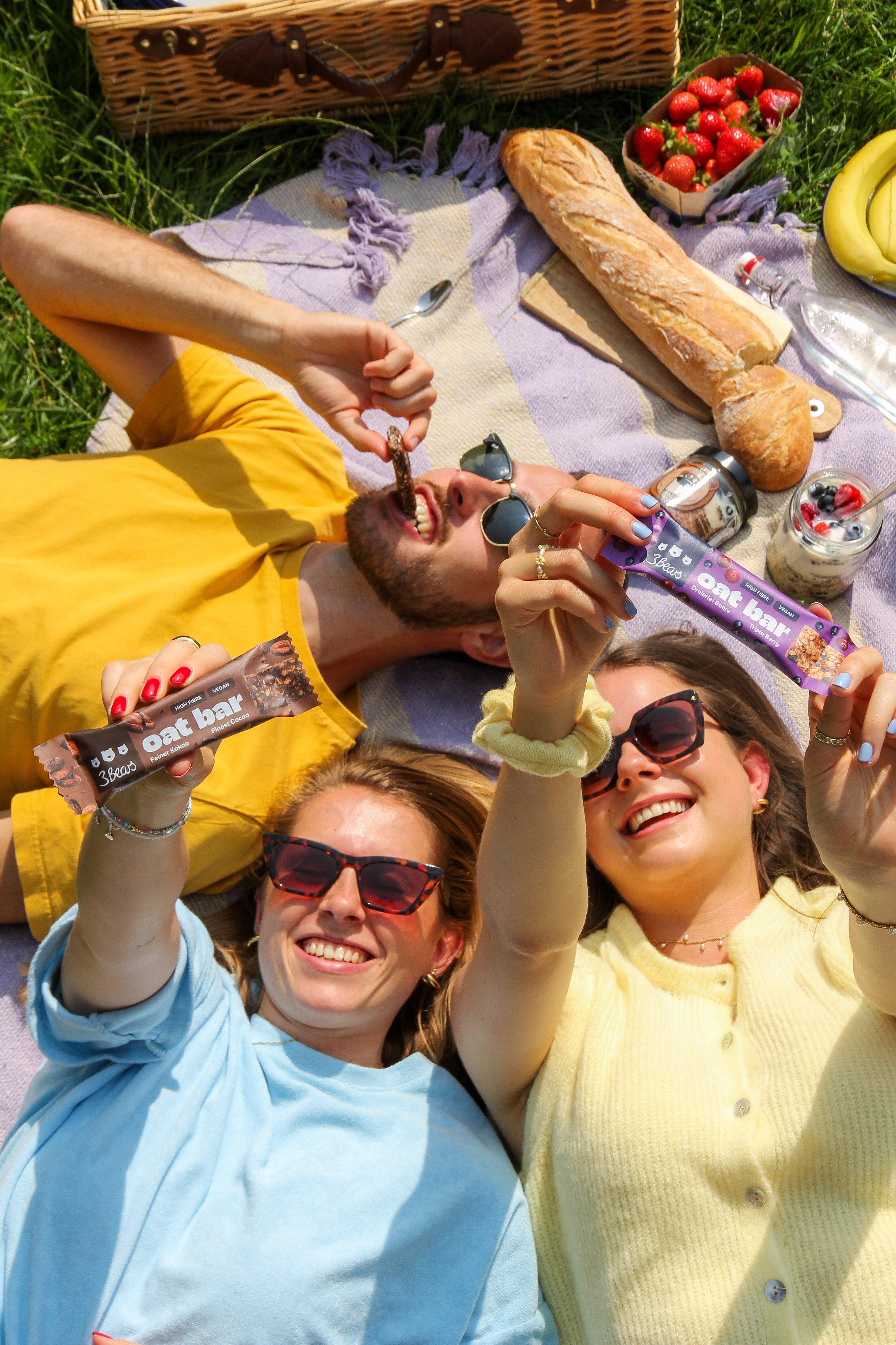 3Bears Oat Bar Zimtiger Apfel 45g