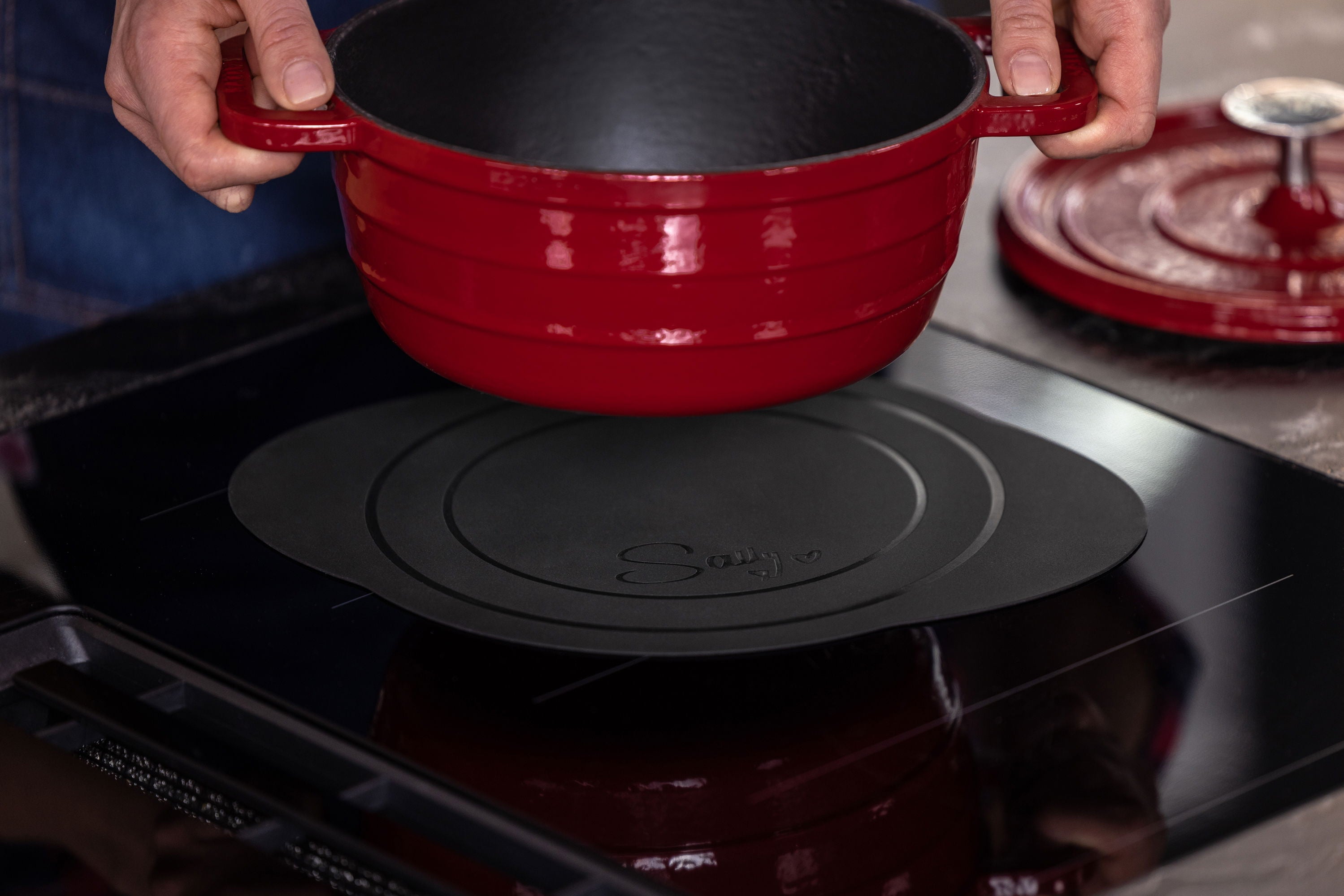 Sallys Induktionsmatte oval