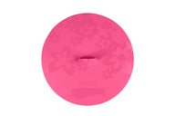 Ein pinkfarbener Frischfixx-Deckel