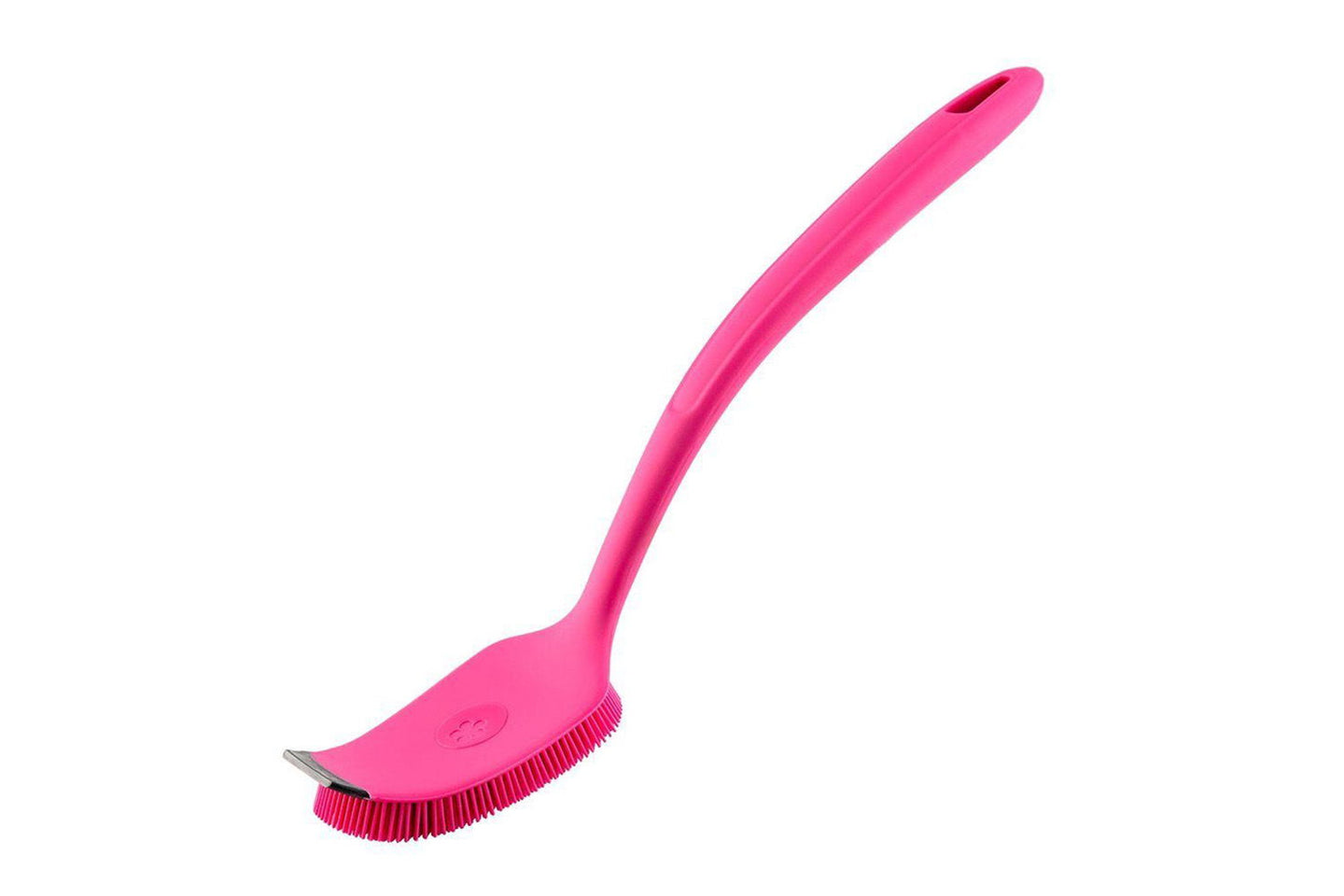 Eine Universalbürste in pink