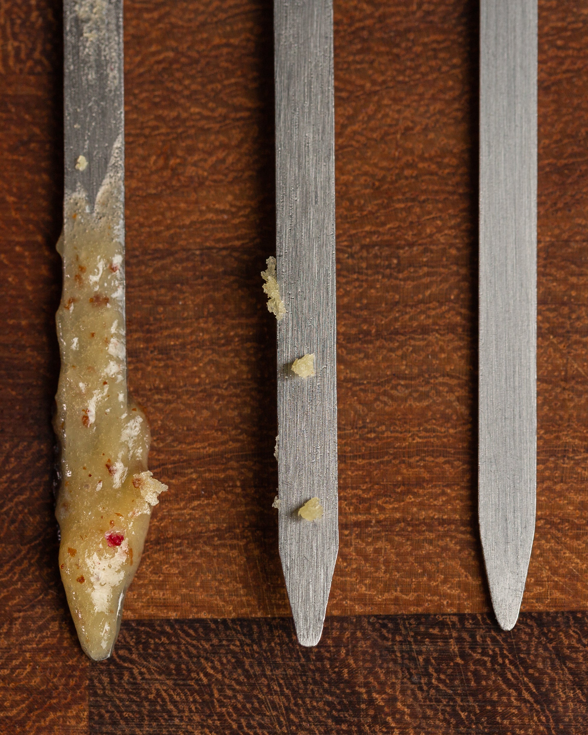 Sallys Kuchentester-Stäbchenprobe