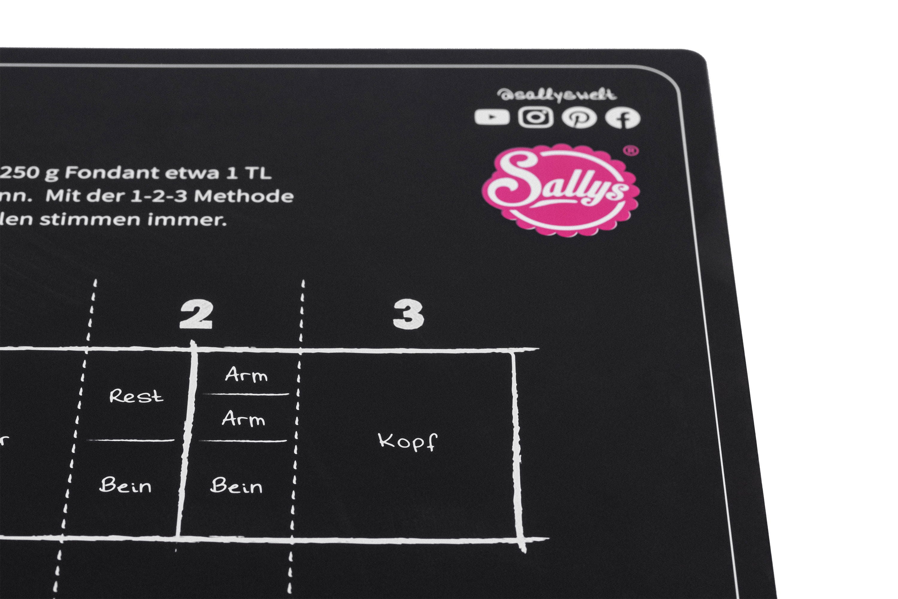 Sallys Schneidematte