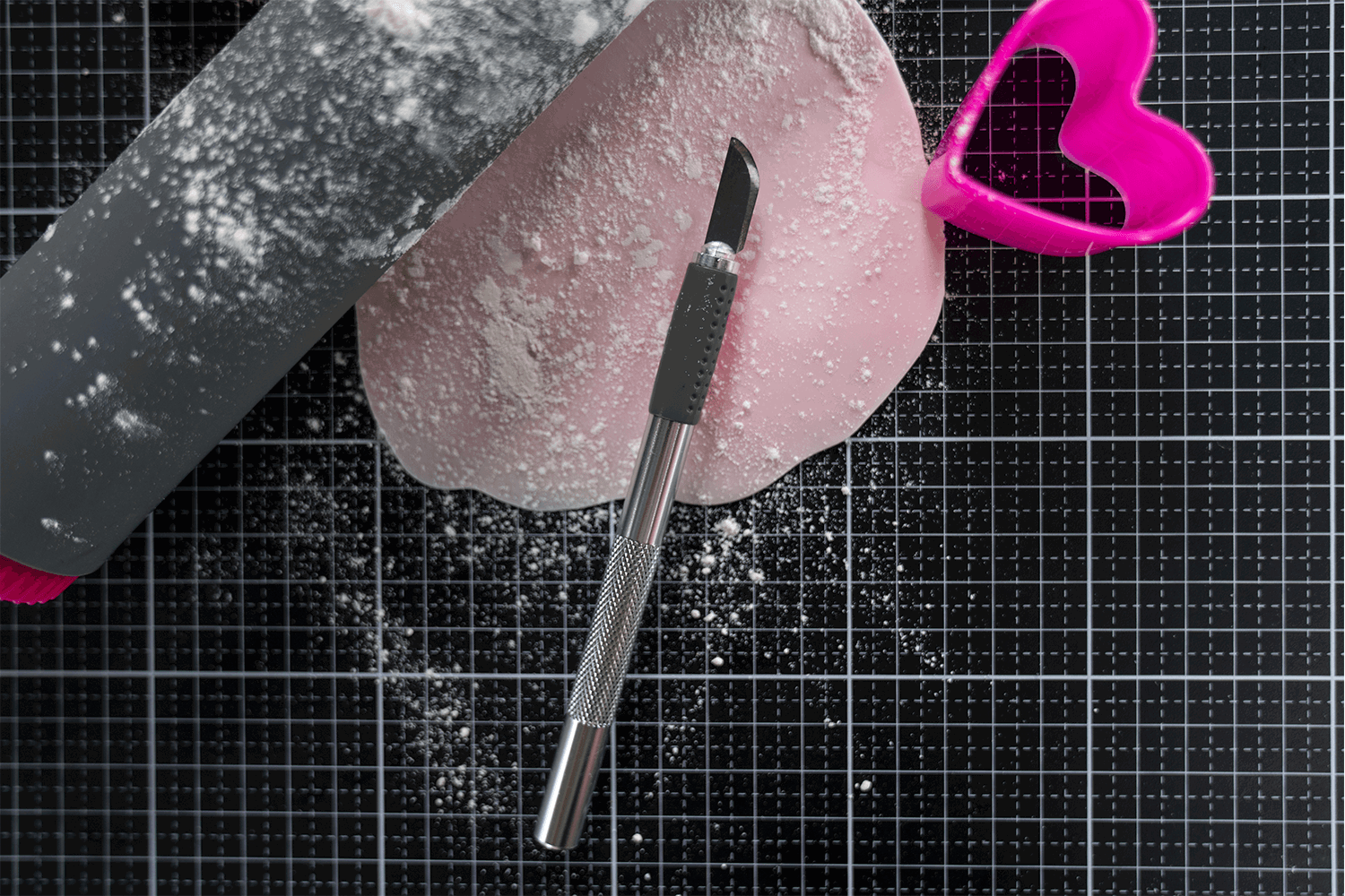 Sallys Modellier-Skalpell Anthrazit