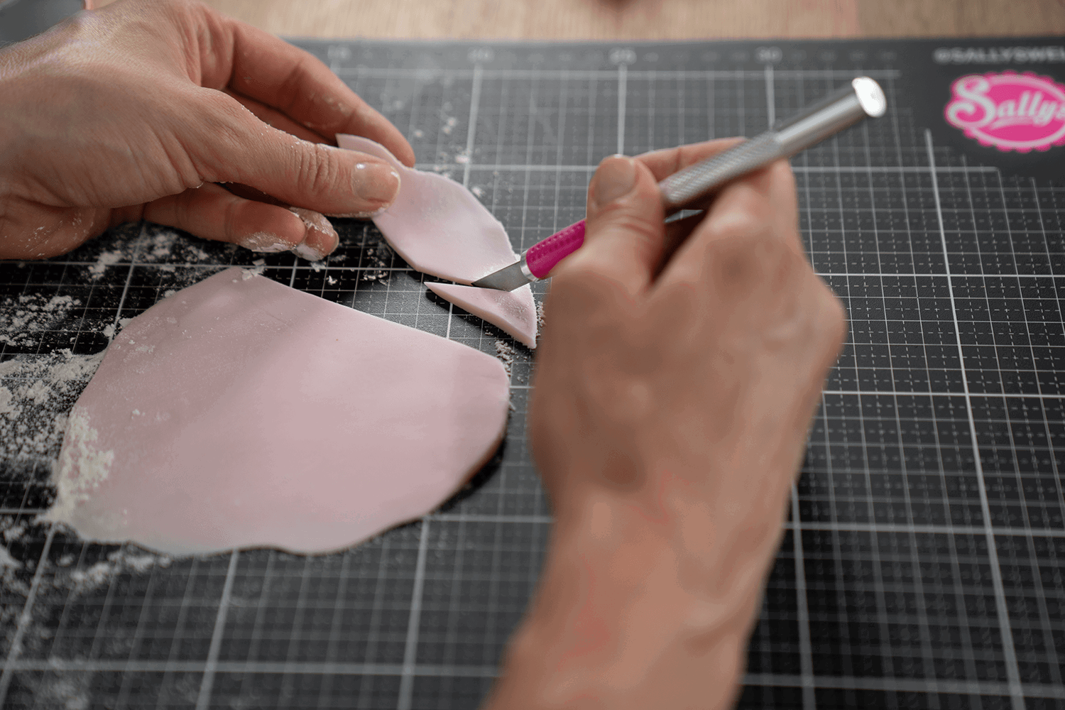 Sallys Modellier-Skalpell Magenta