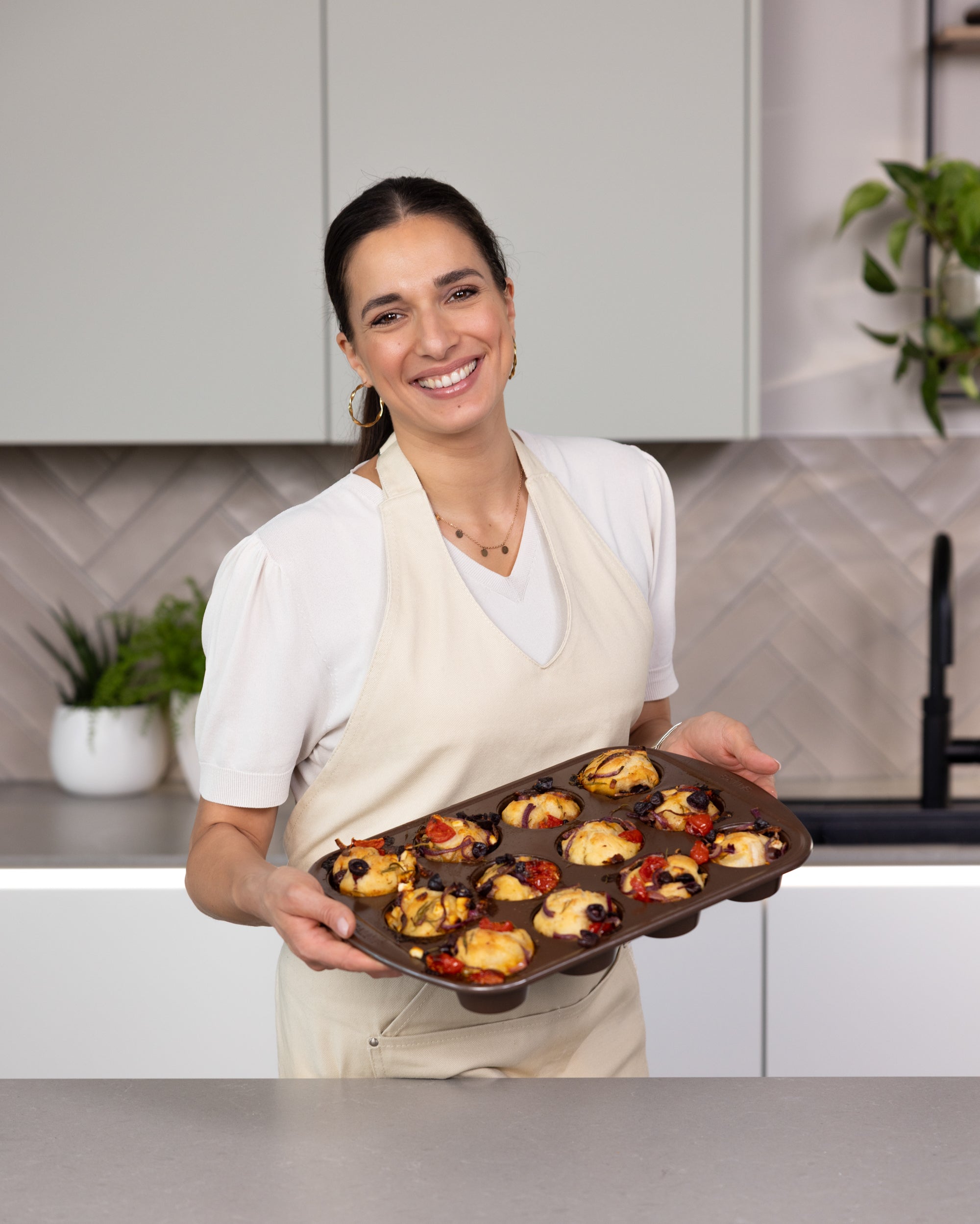Sallys Muffinform XXL - 12er tief