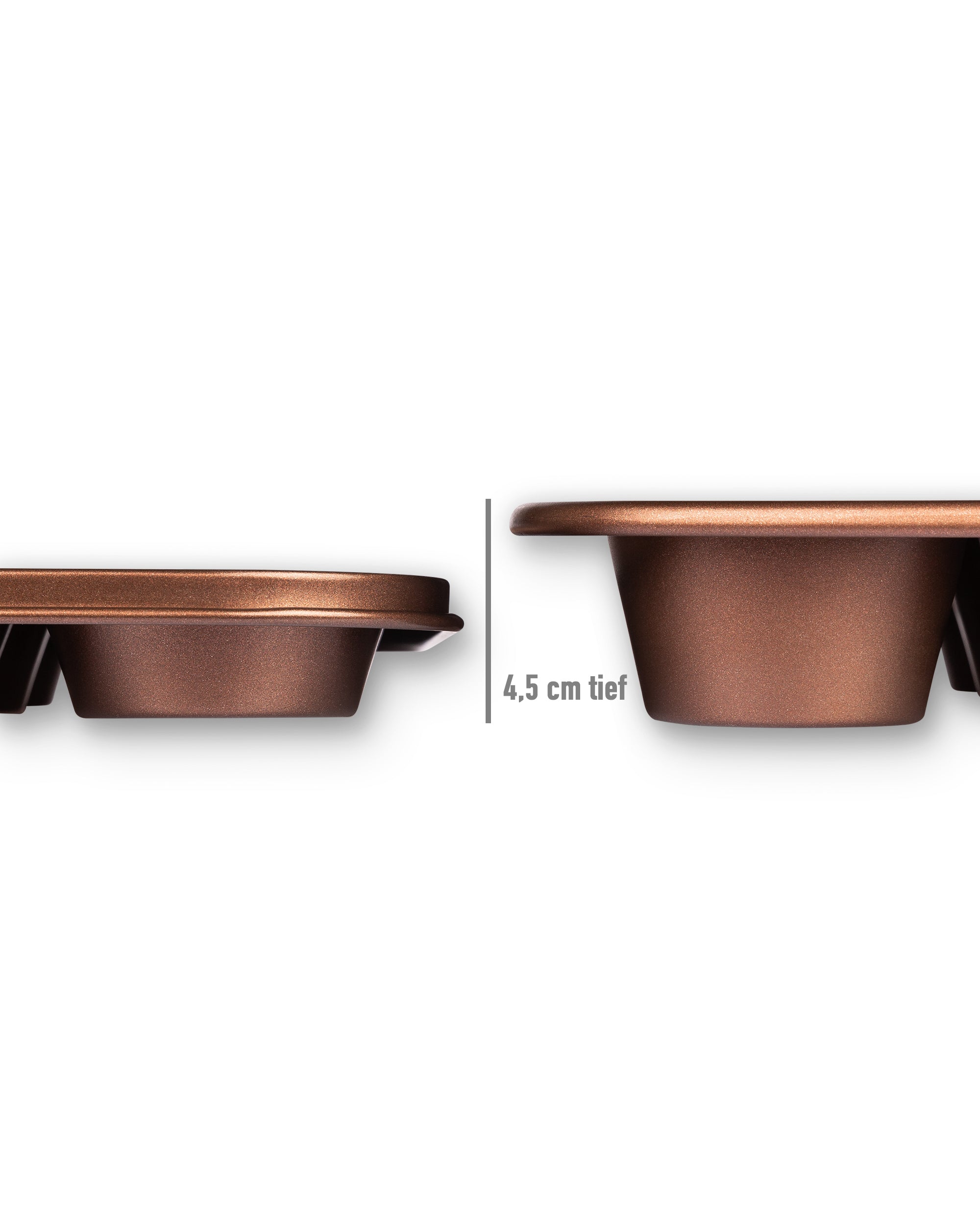 Sallys Muffinform XXL - 12er tief