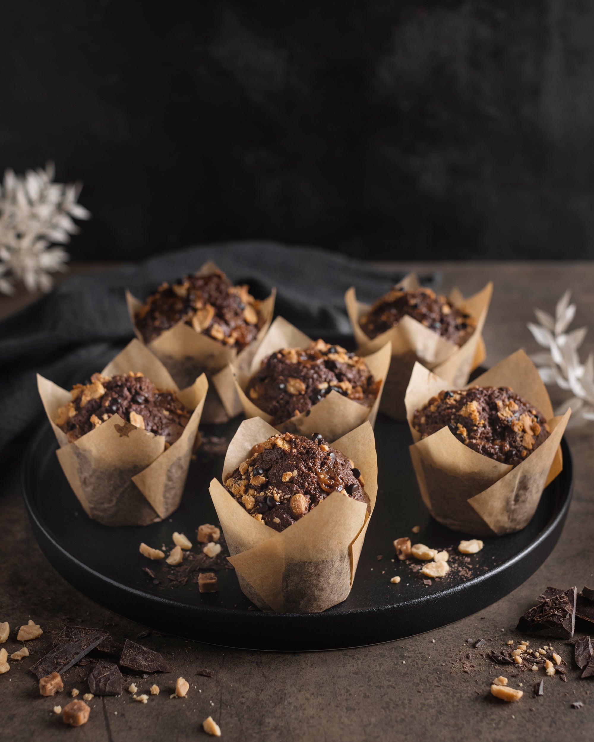 Sallys XXL Muffinförmchen - Tulpenform