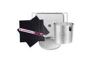 Ein V3 Backblech, ein V2 Tortenring, eine Dauerbackfolie und ein Springformboden