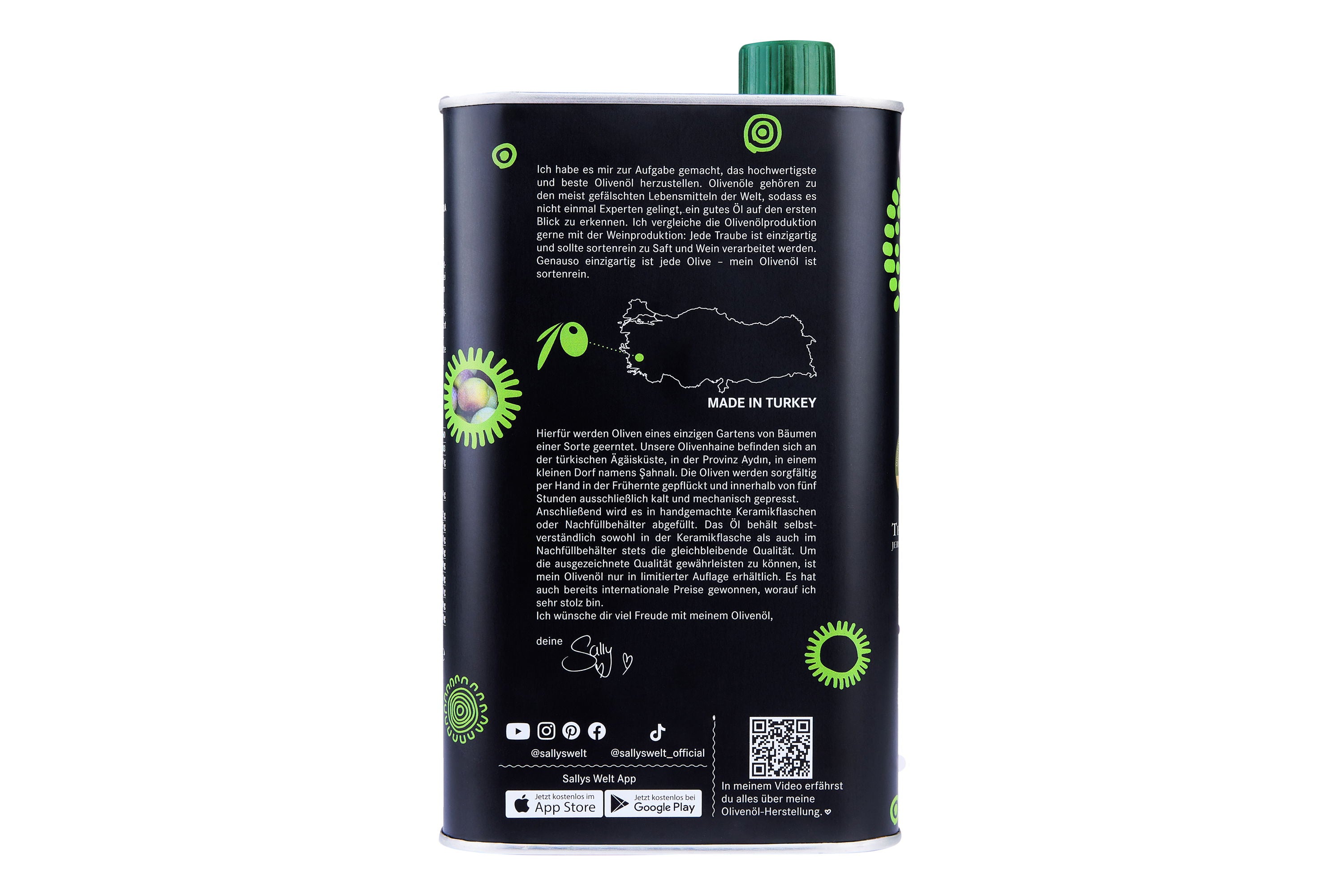Sallys Olivenöl Nachfüllkanister