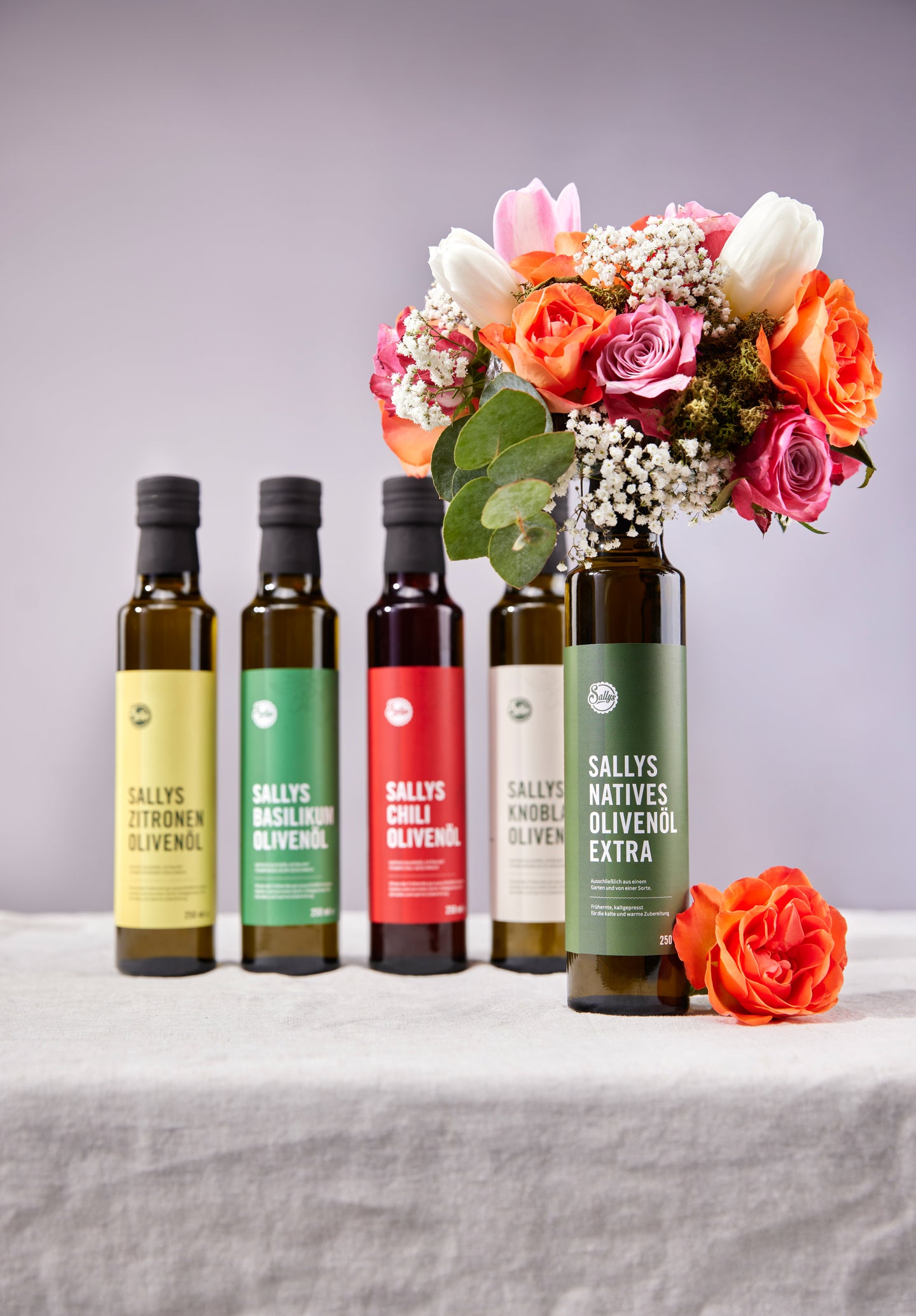 Sallys Knoblauch Olivenöl - 250 ml