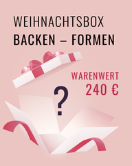 Weihnachtsbox Backen - Formen