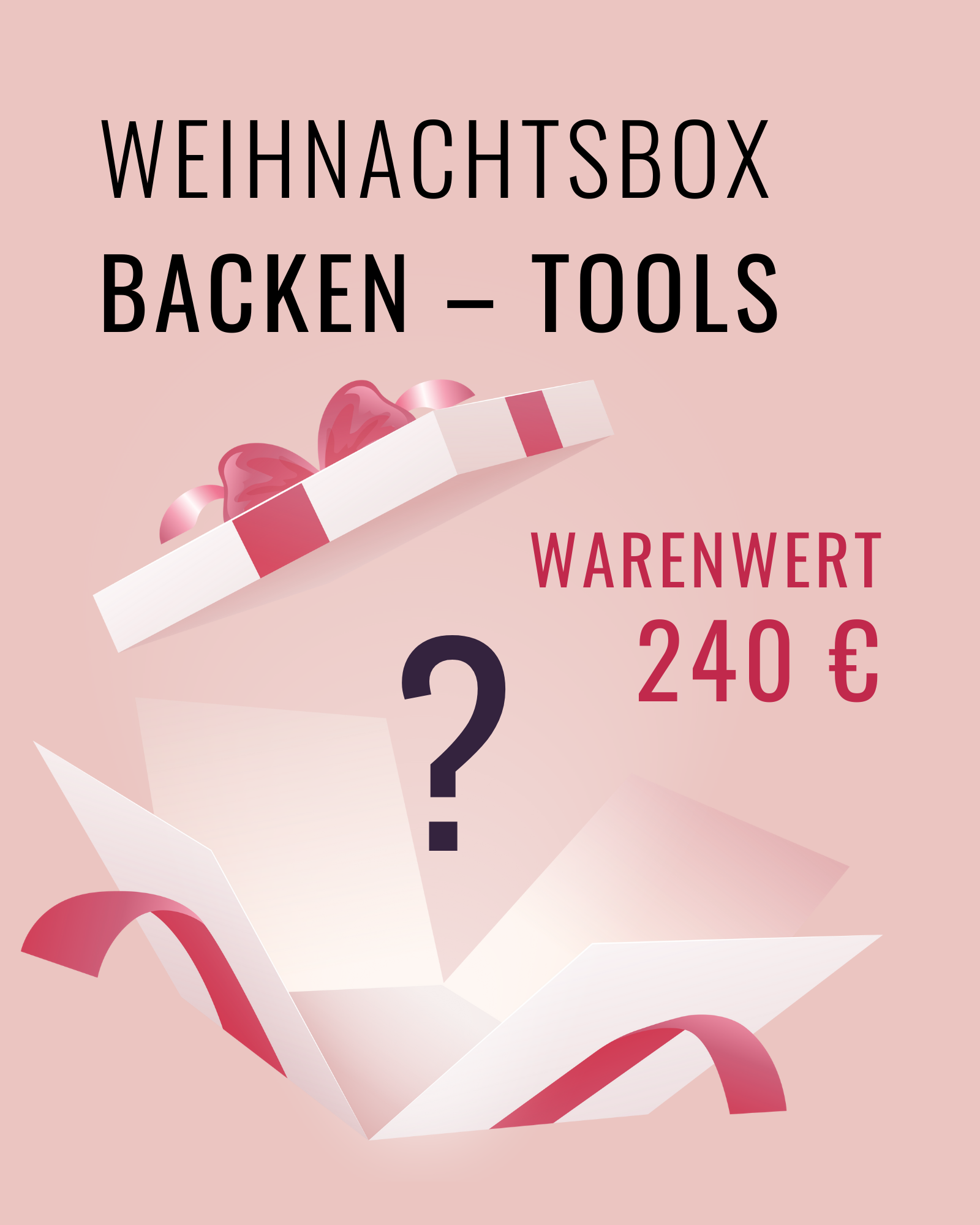 Weihnachtsbox Backen - Tools