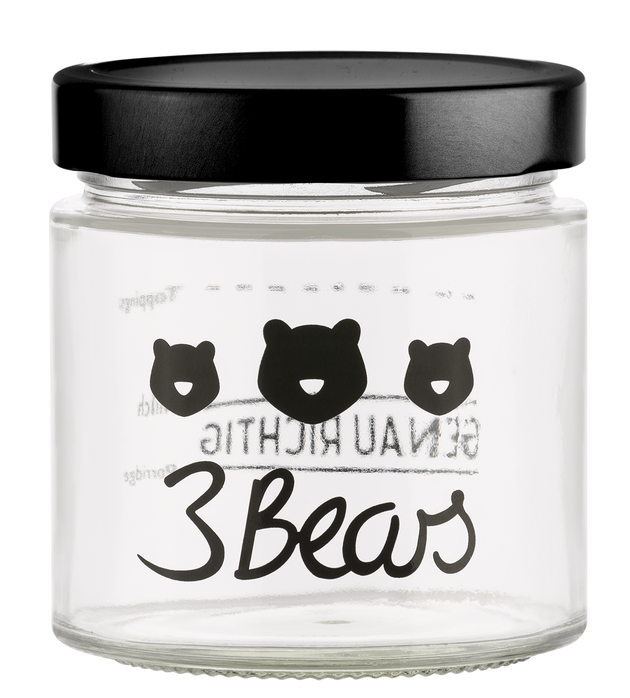 3Bears Standard Overnight Oats Glas