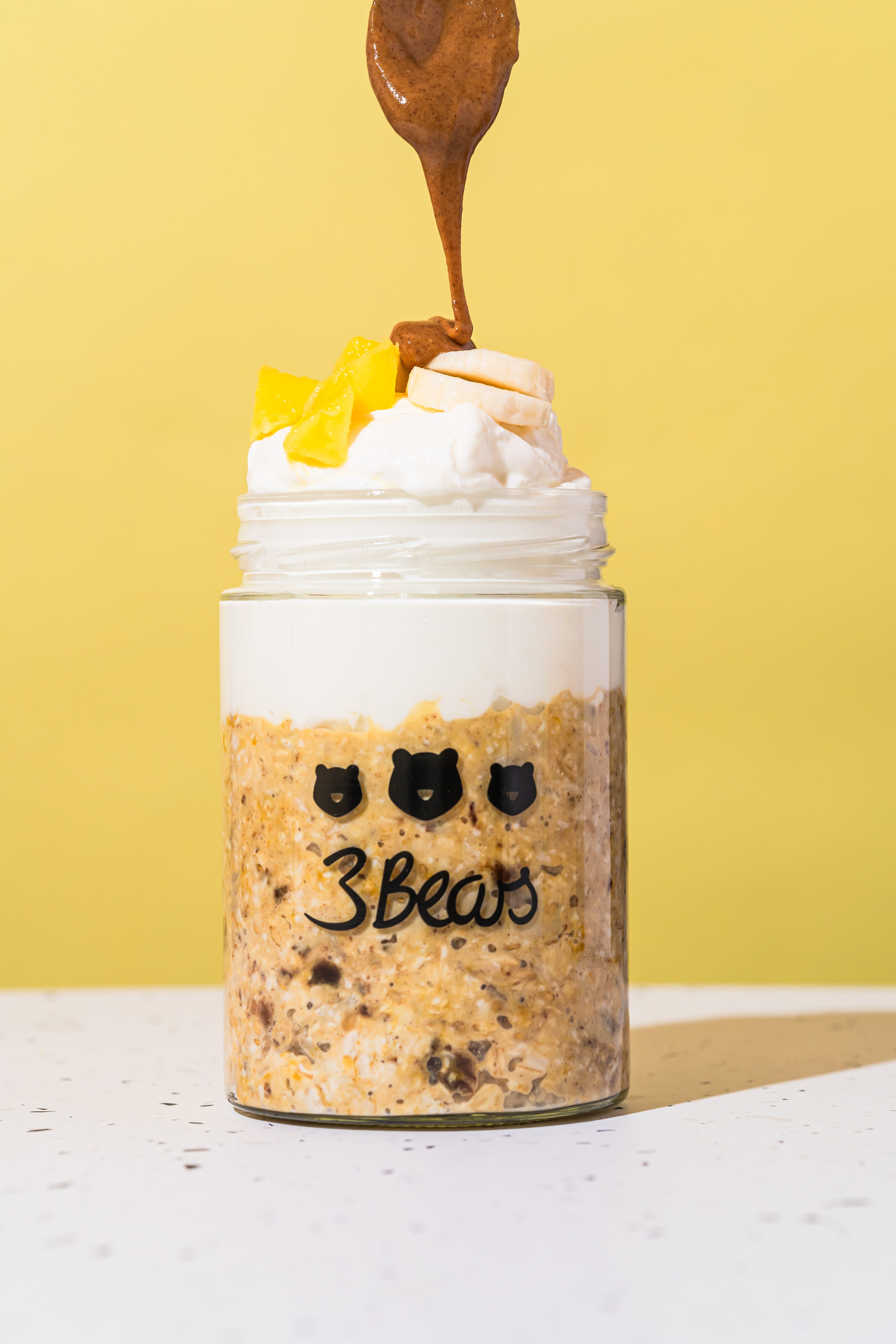 3Bears Overnight Oats Goldene Mango 400g