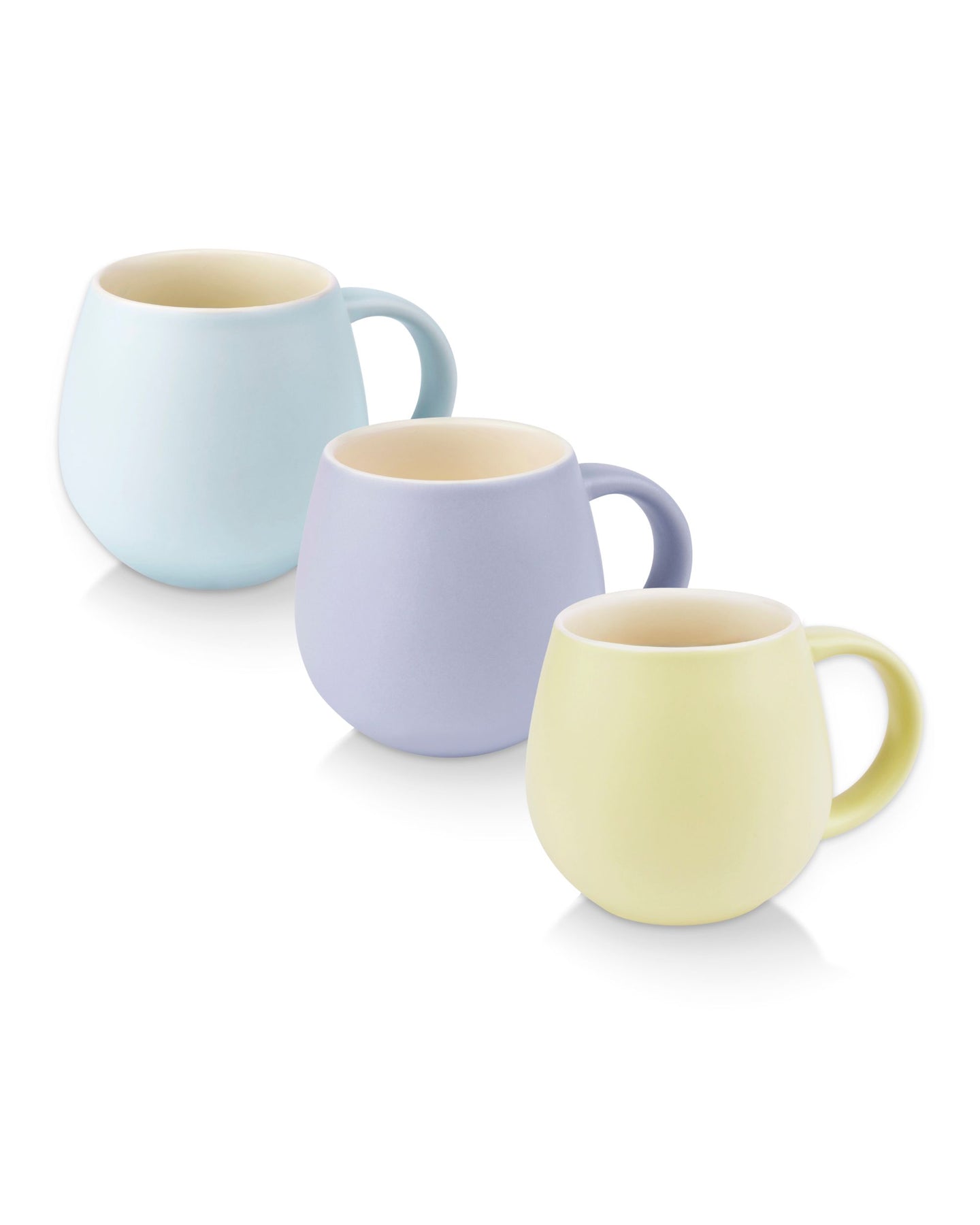 Sallys Belly Mug 3er-Set – Pastell