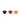 Sallys Gusseisen - Serviertopf - Ø 10 cm - 3er-Set „Schwarz-Rot-Gold"
