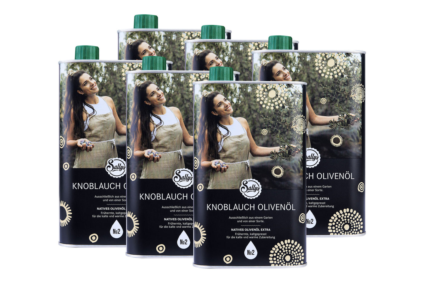 Sallys Geschmacks-Olivenöl Nachfüllkanister Spar-Set