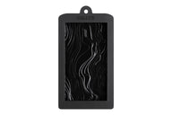 Eine Schokoladenform für Schokolade in Wellenoptik