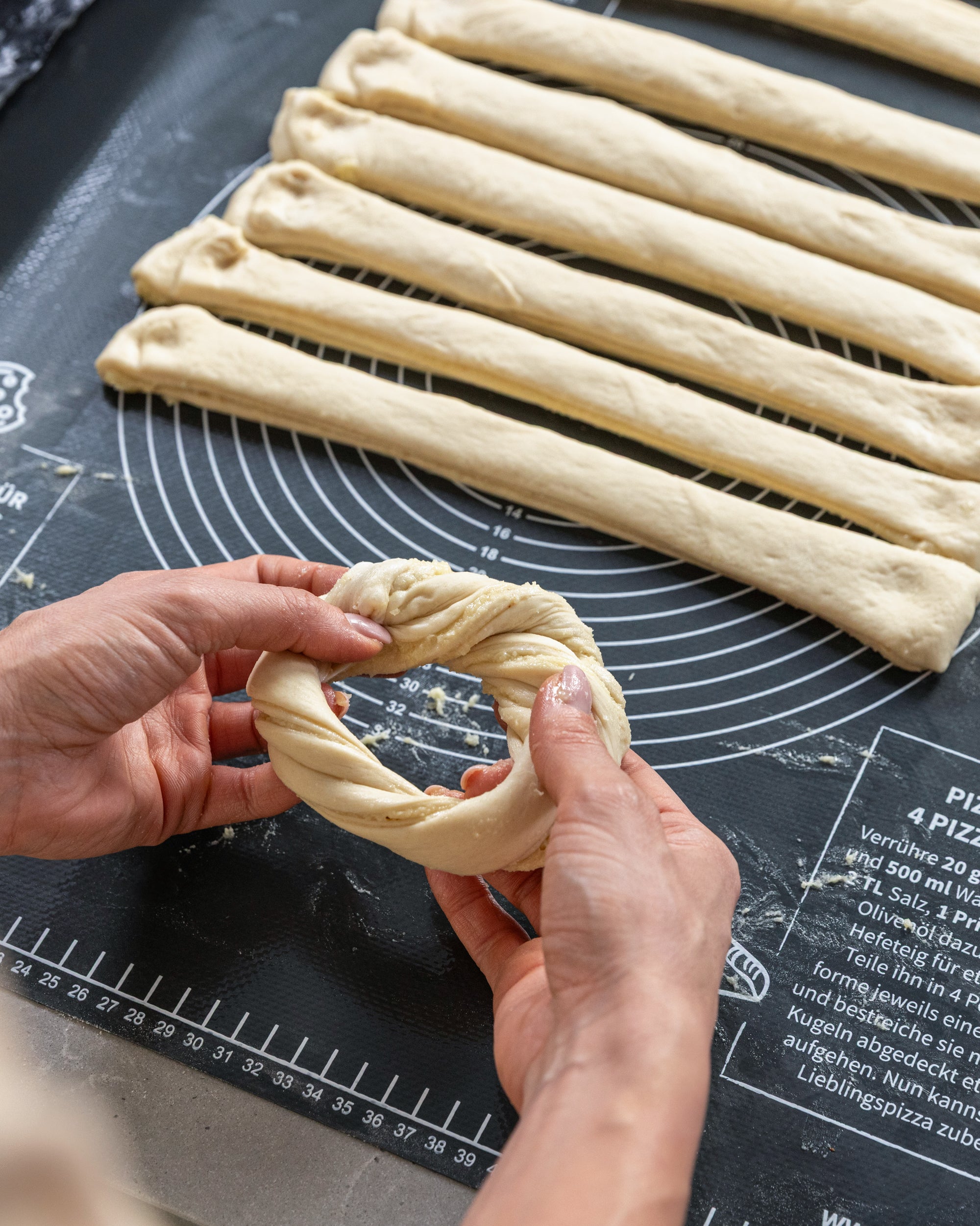 Sallys Silikon Backmatte / Gewebematte