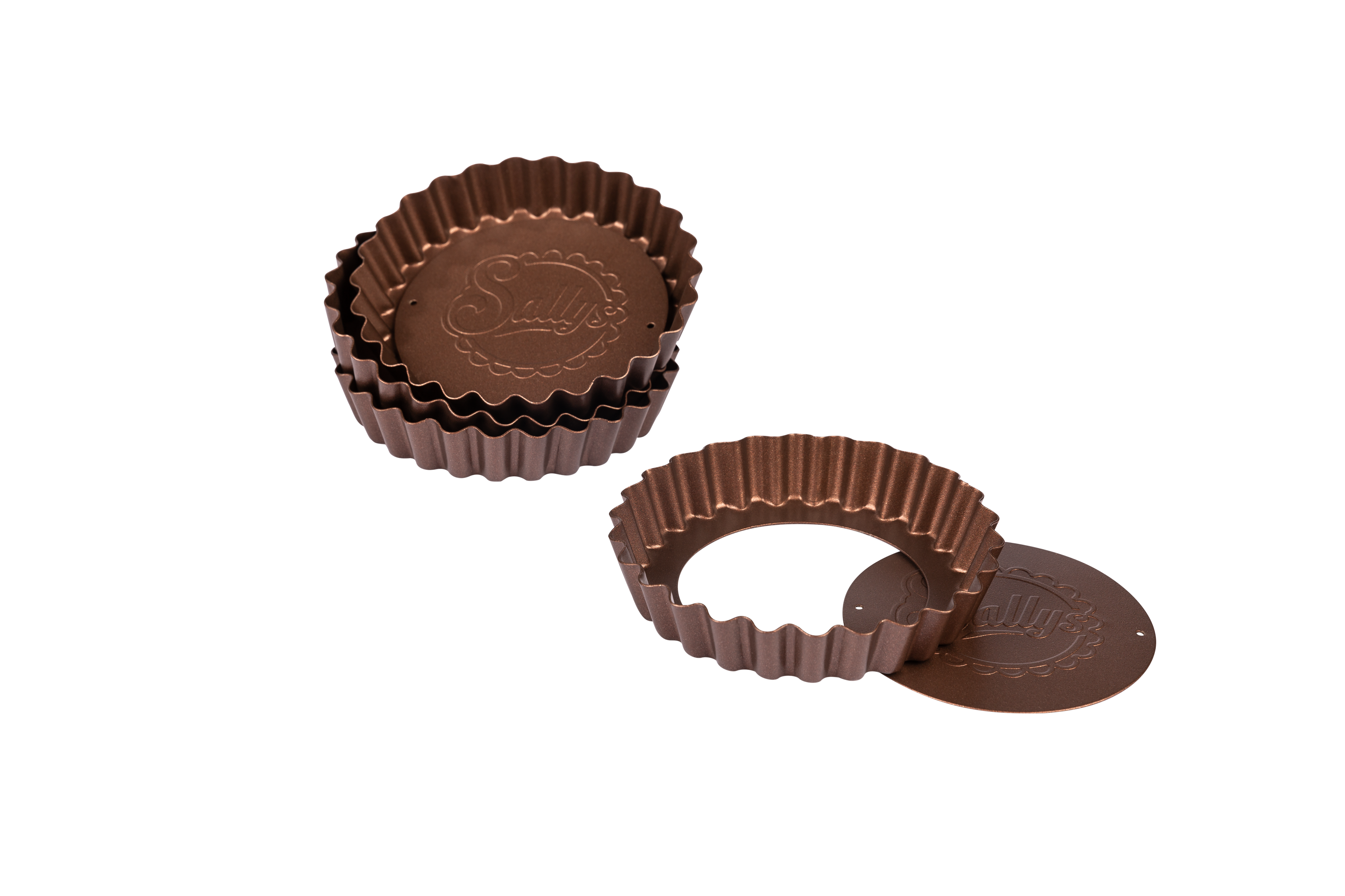Sallys Mini Tarteformen - 4er Set