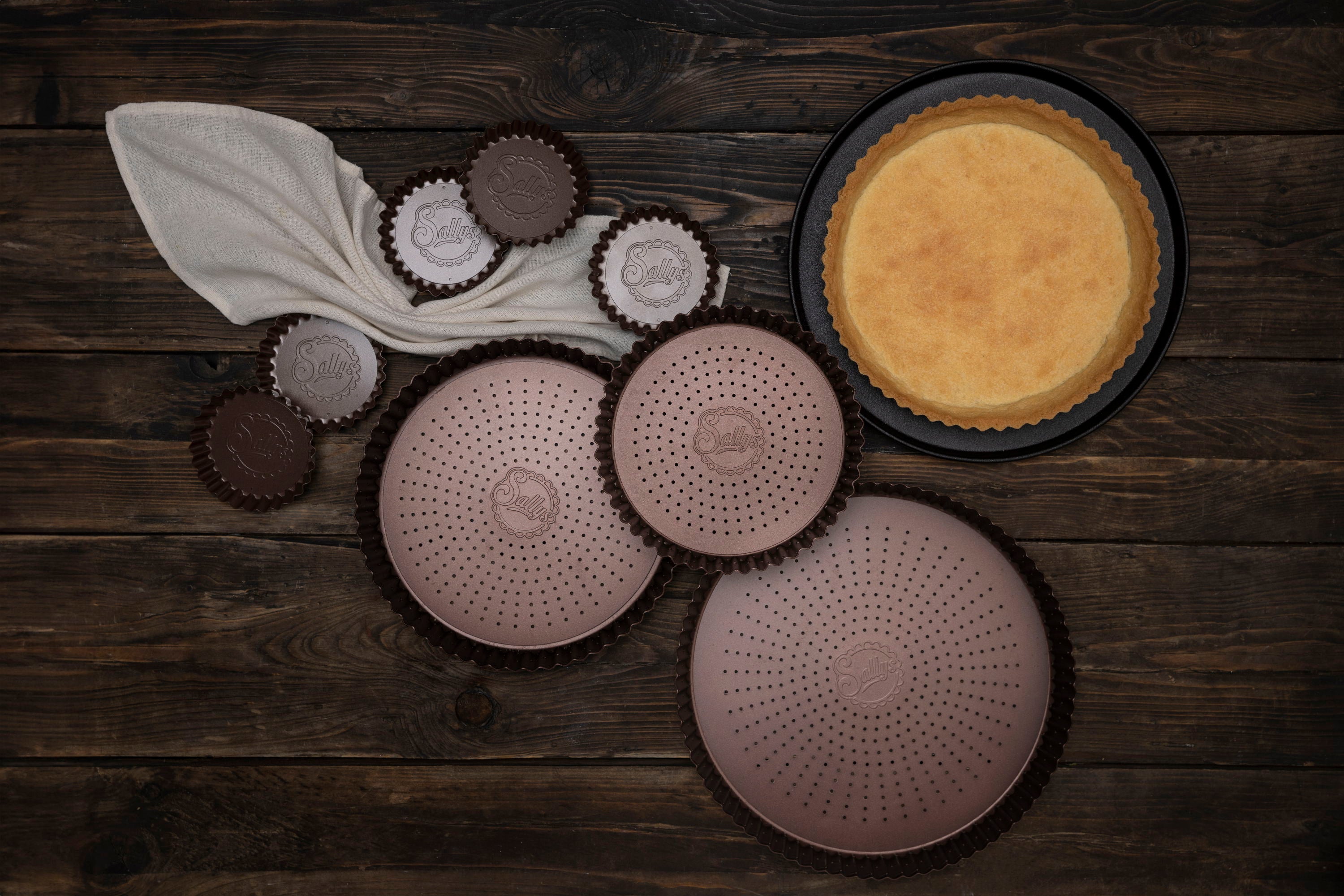 Sallys Tarteformen Set - alle Größen